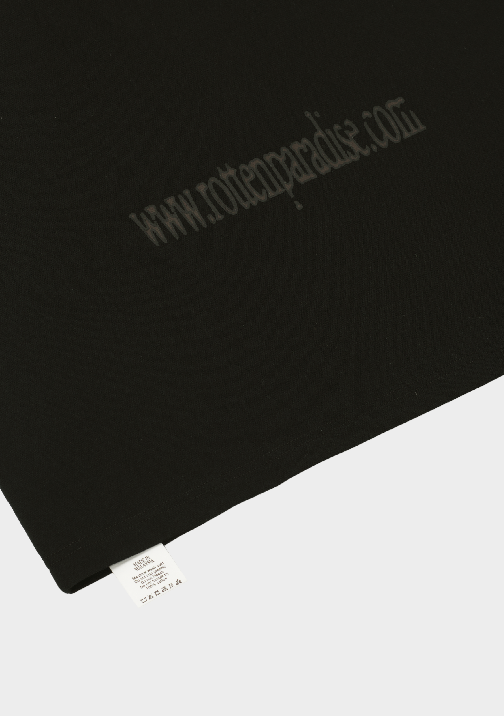 Emo Diary Tee Black