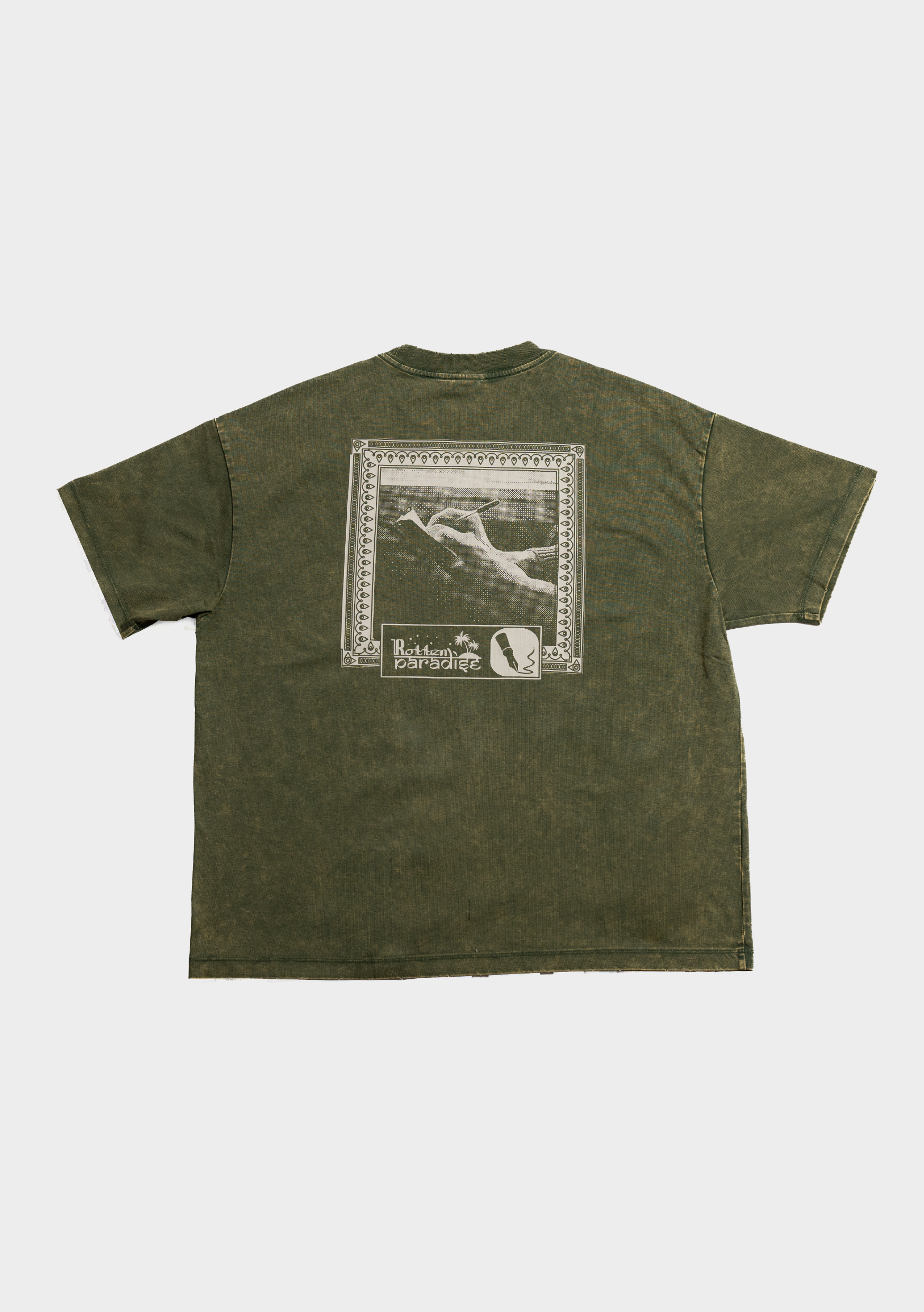 Use Ur Hand Tee Washed Olive