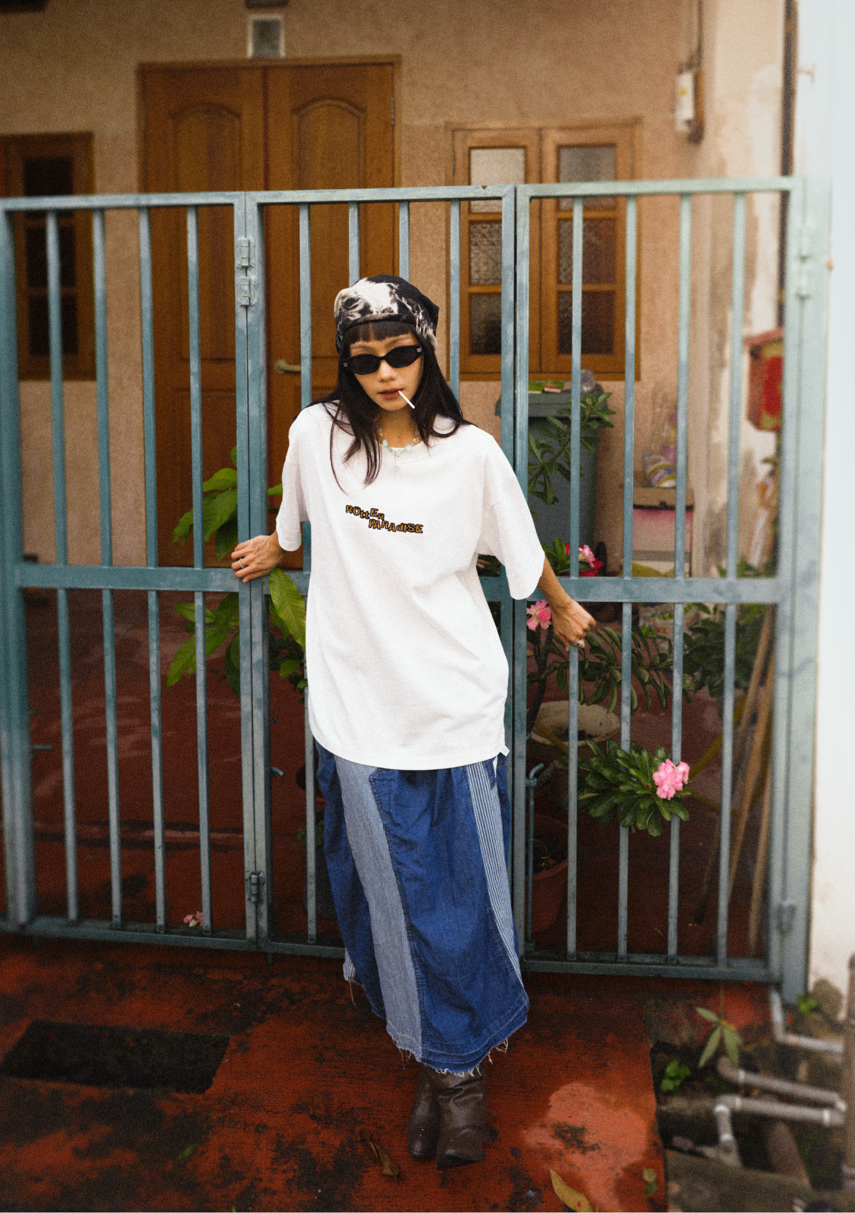 Working Brain Tee White