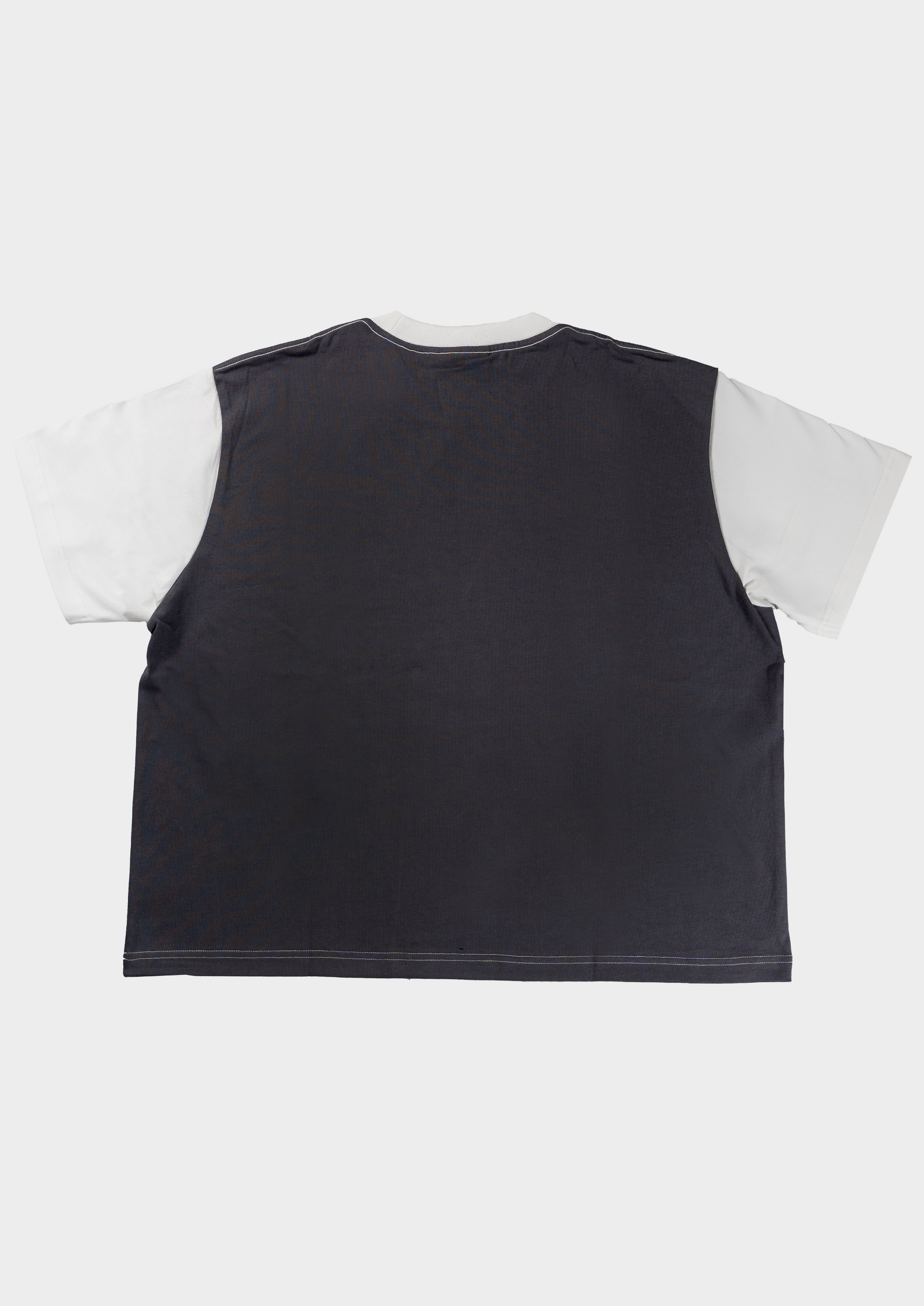 Fading Cropped Tee White