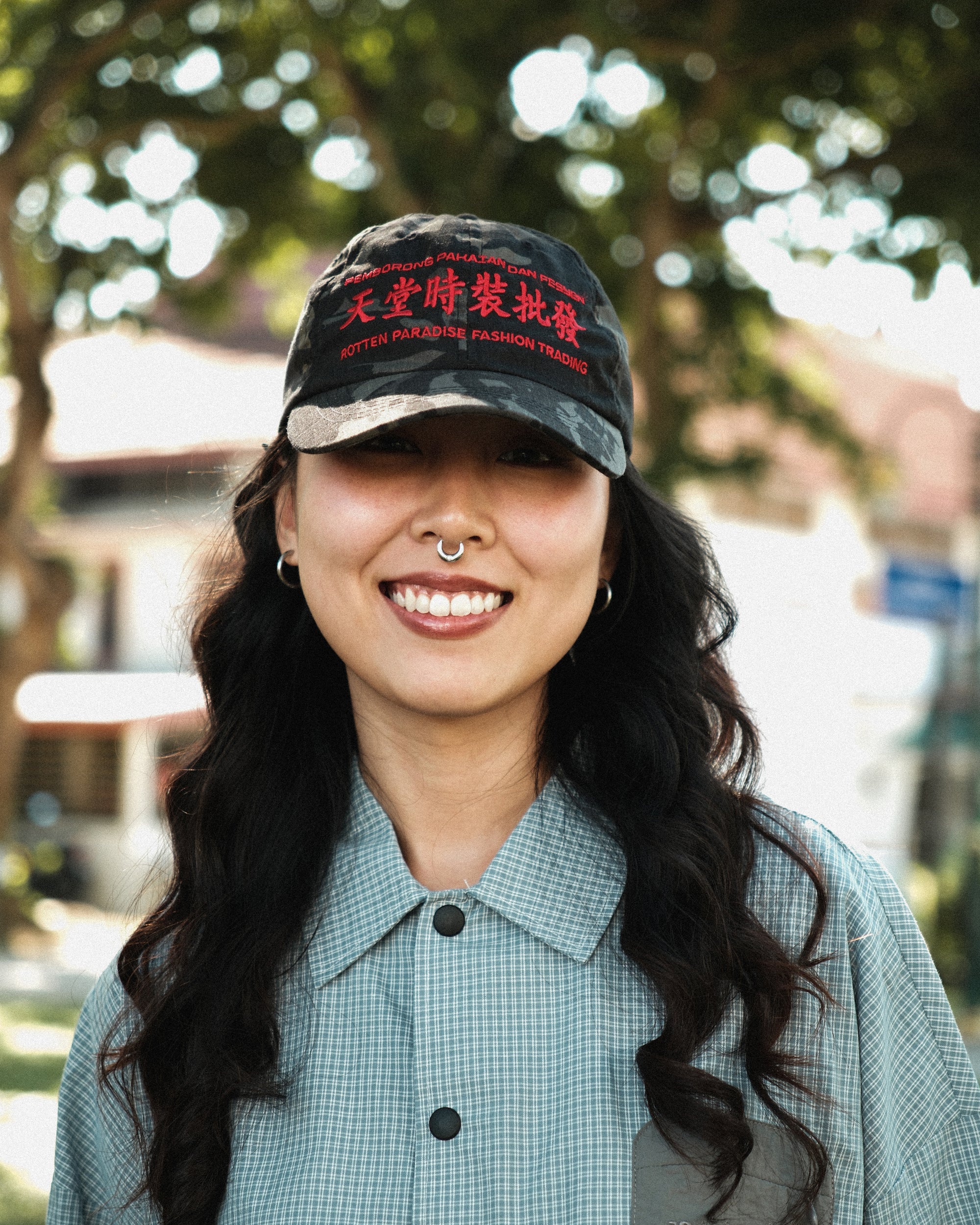 Trading Cap Black Camo