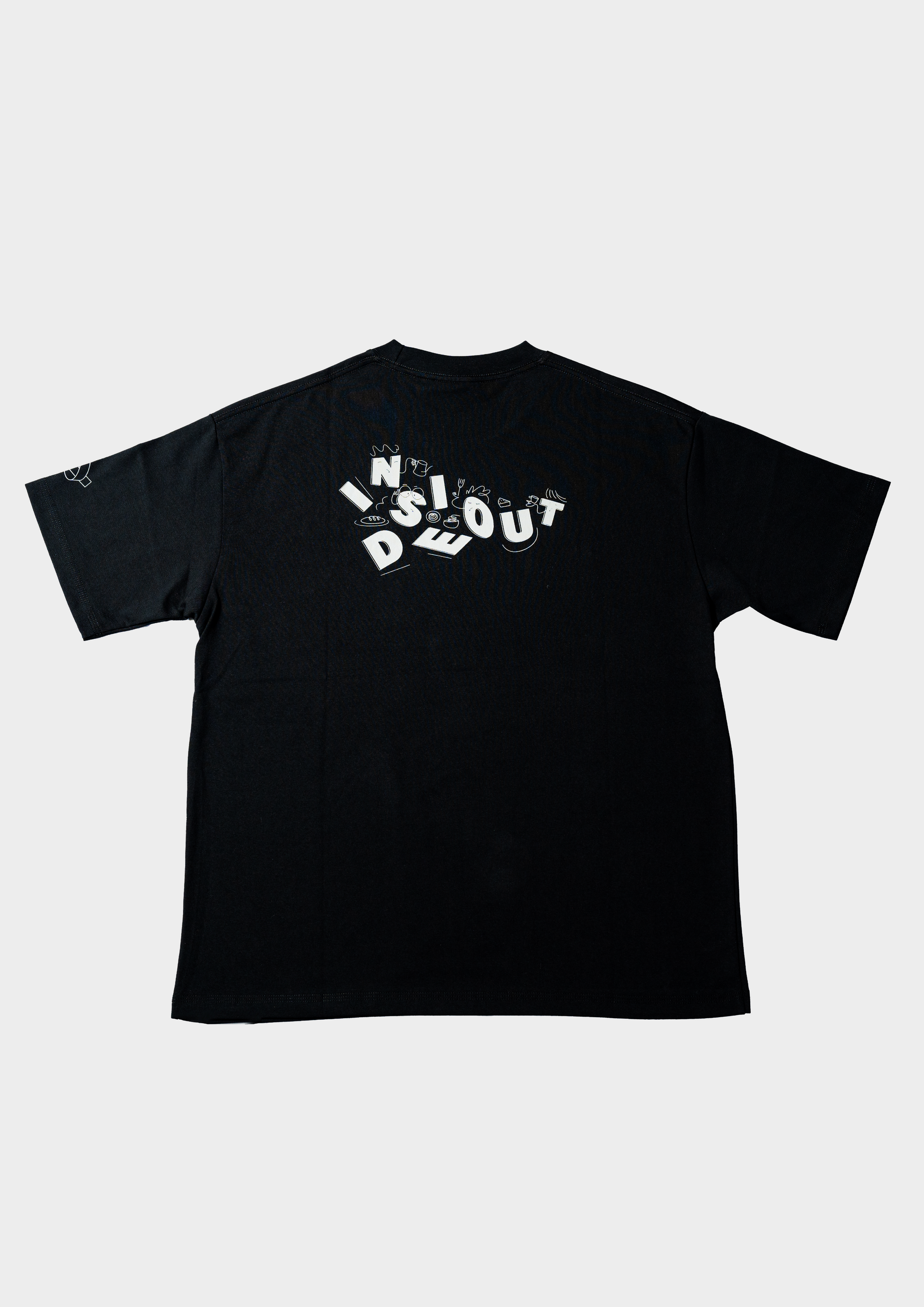 (Rotten Paradise x Inside Out) Staff Tee Black