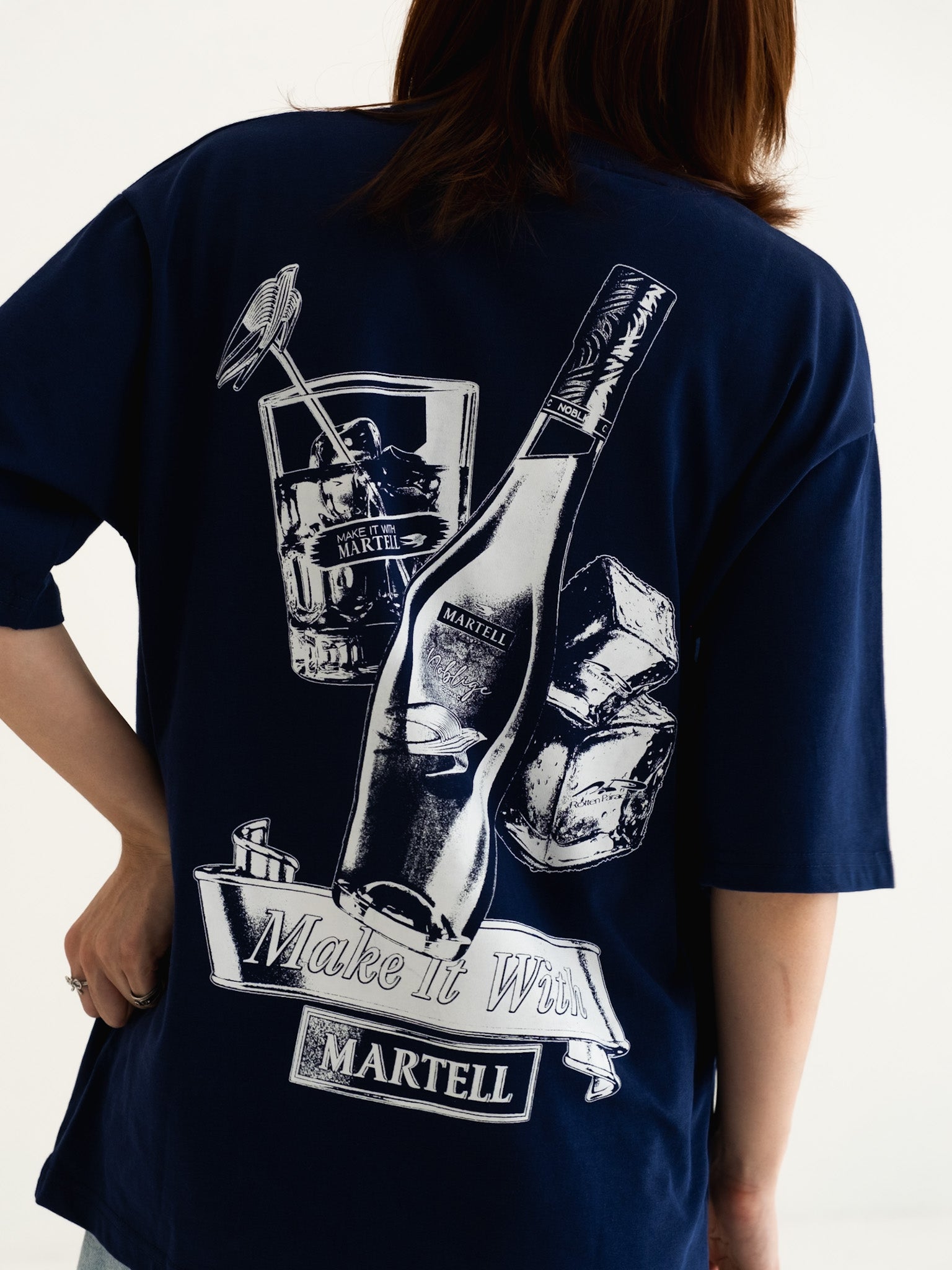 Rotten Paradise x Martell Noblige Tee Blue