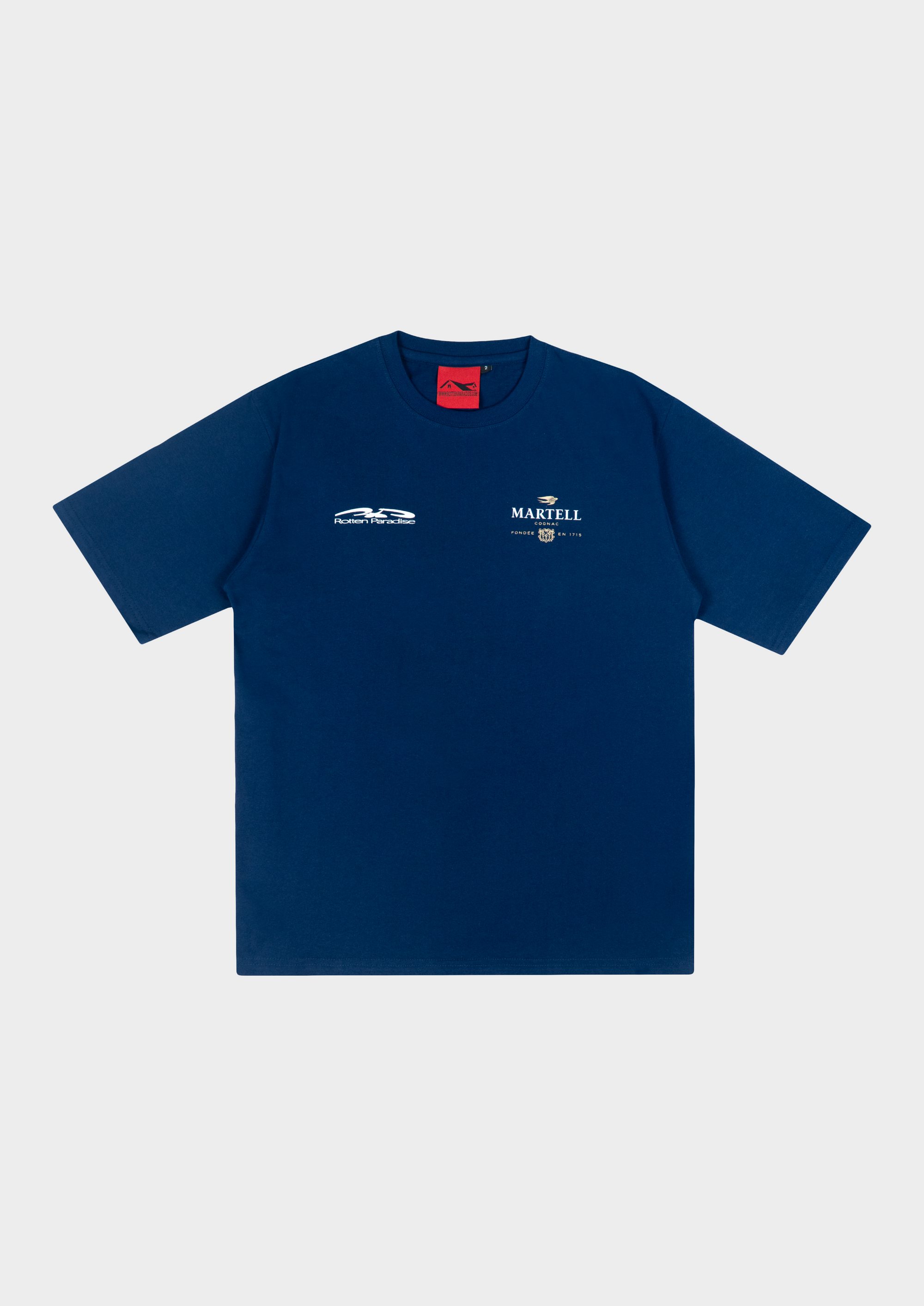 Rotten Paradise x Martell Noblige Tee Blue