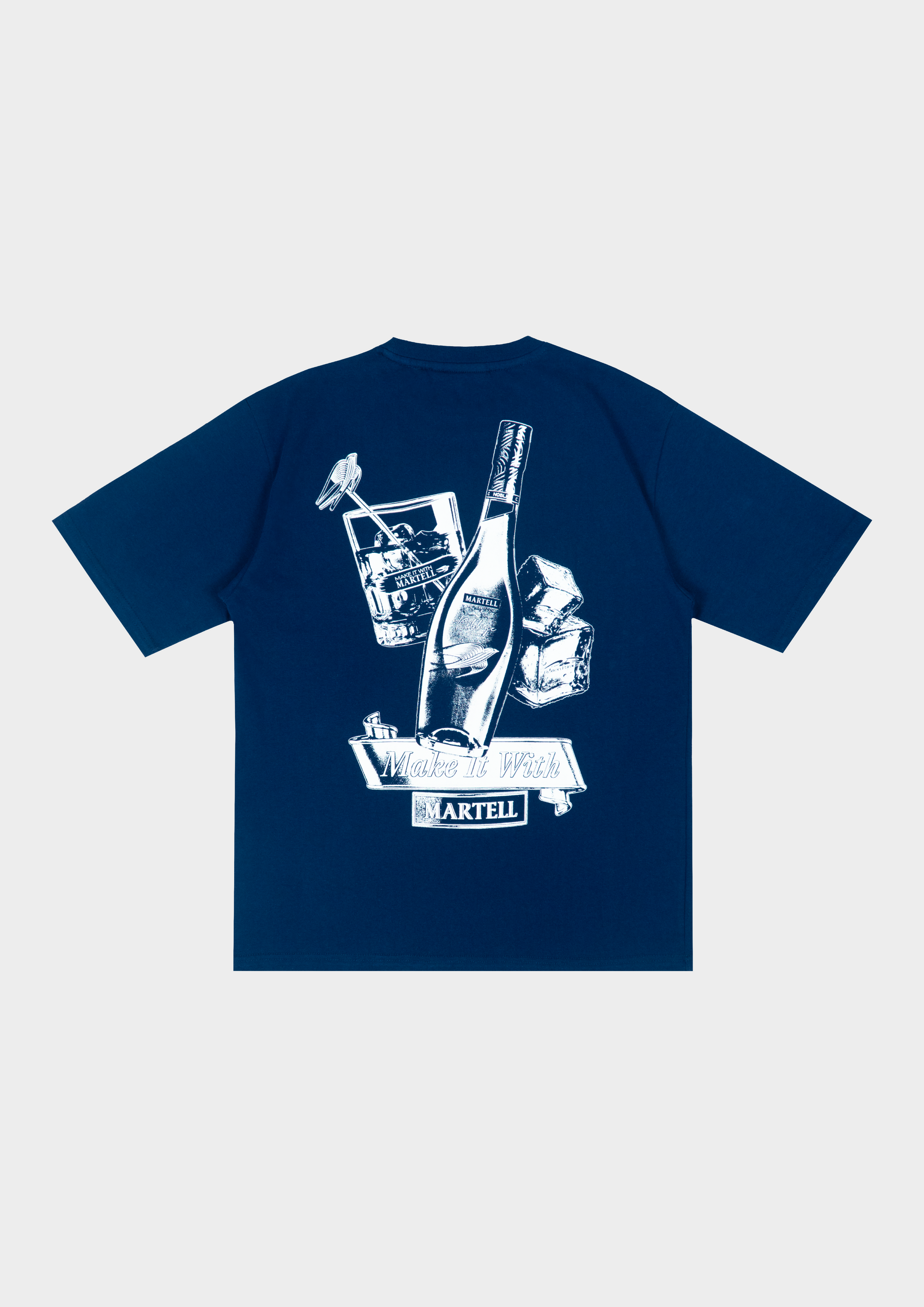 Rotten Paradise x Martell Noblige Tee Blue
