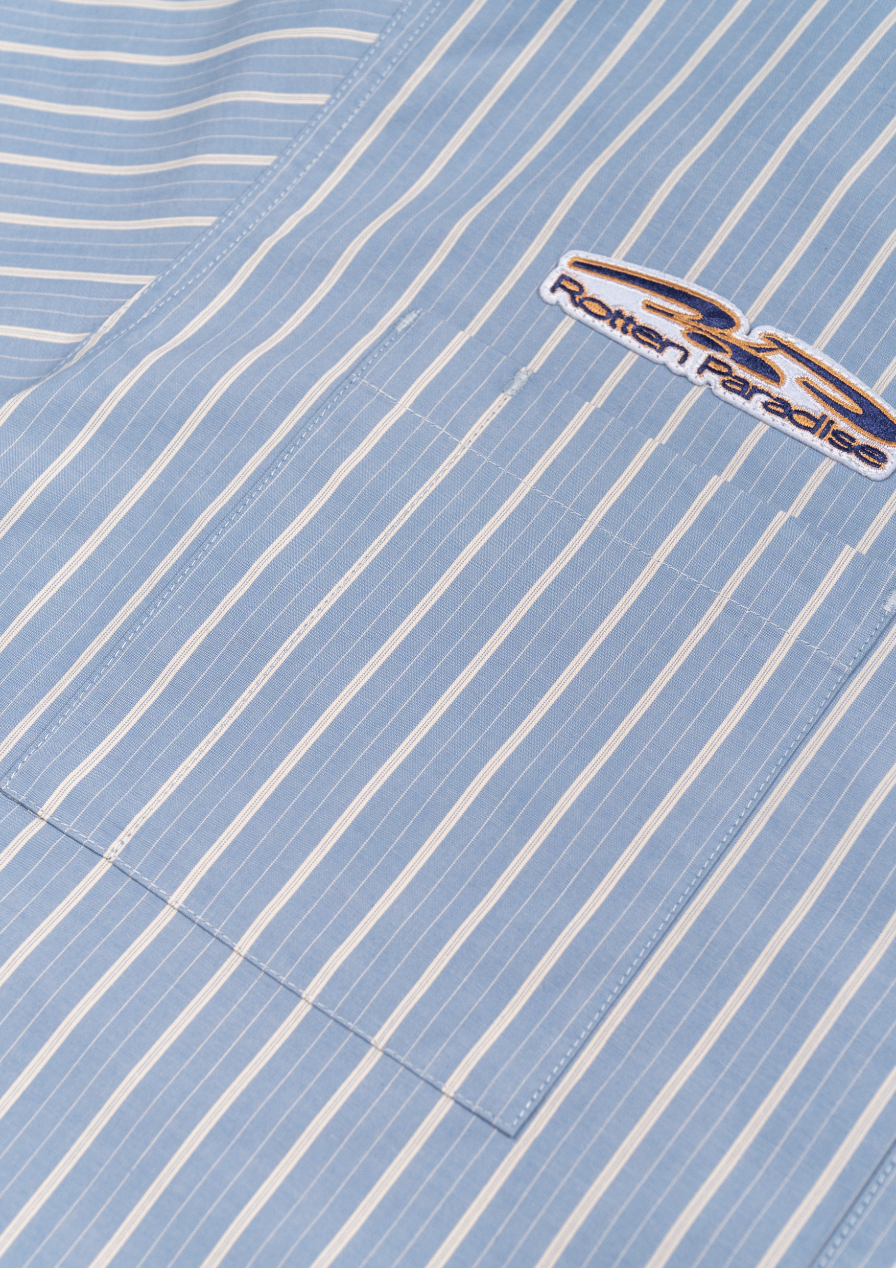 Rotten Paradise x Martell Bartender Shirt Ice Blue