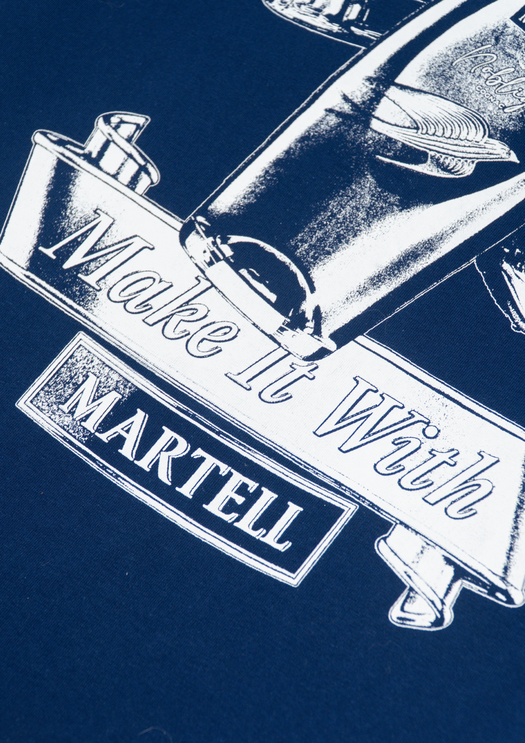 Rotten Paradise x Martell Noblige Tee Blue