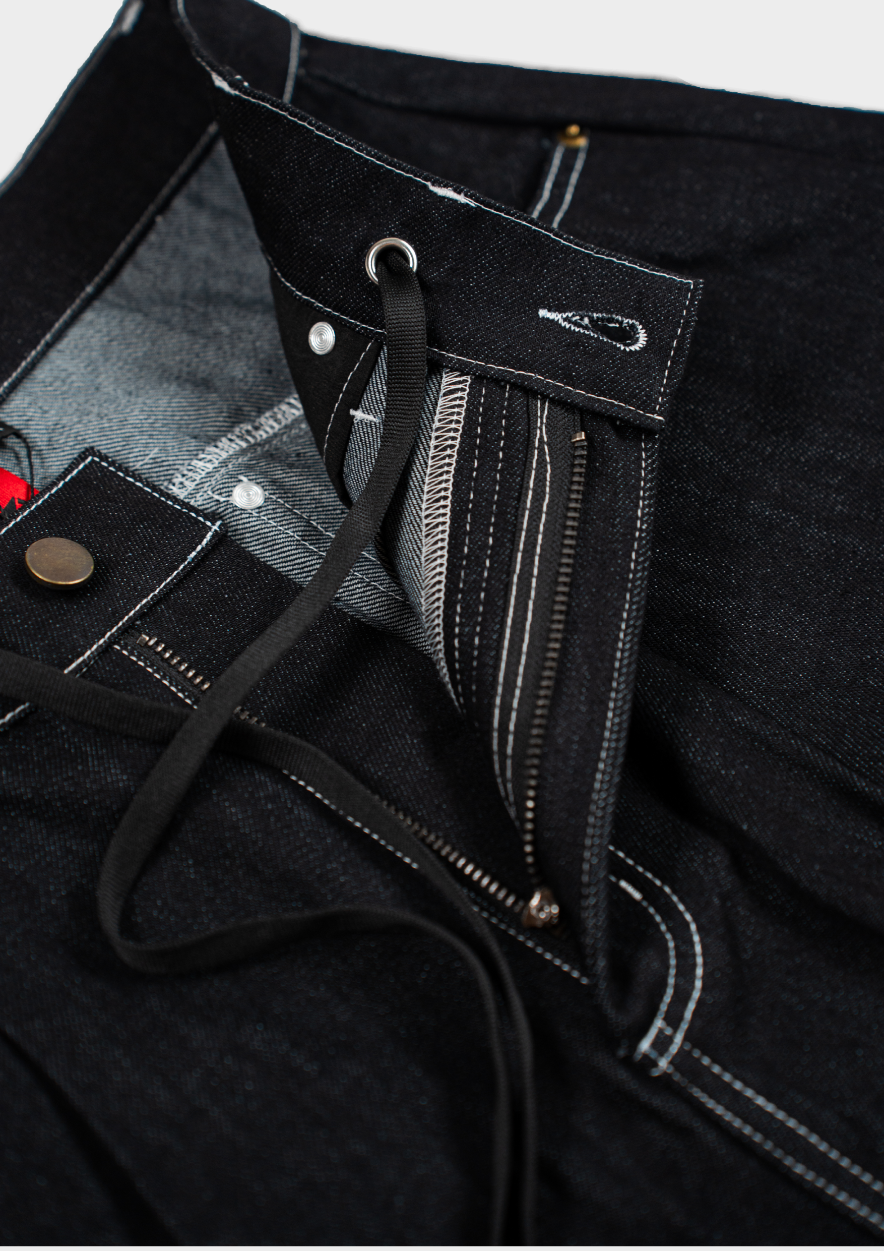 Drift Line Wide Fit Shorts Denim