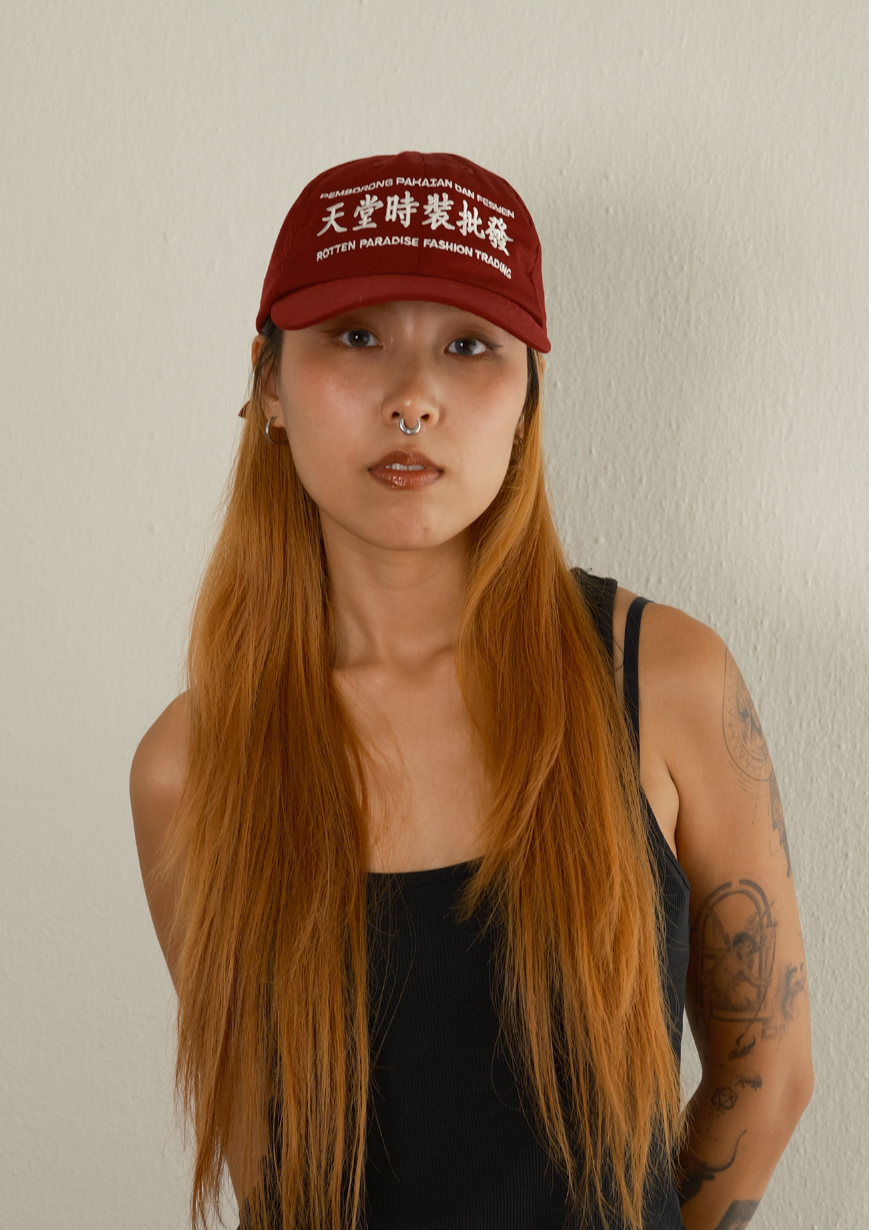 Trading Cap Red Fire