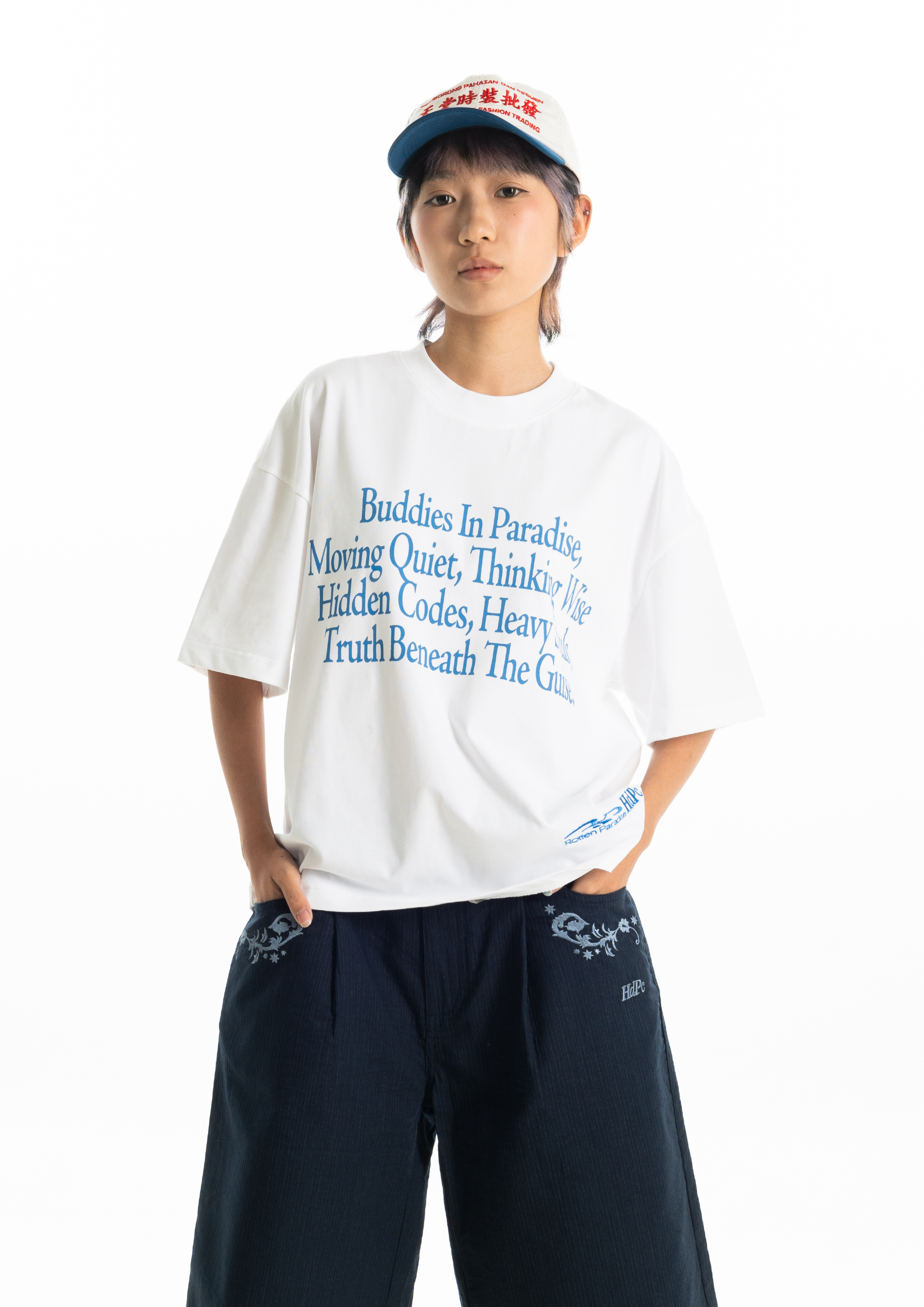 Buddies in Paradise Quotes Tee
