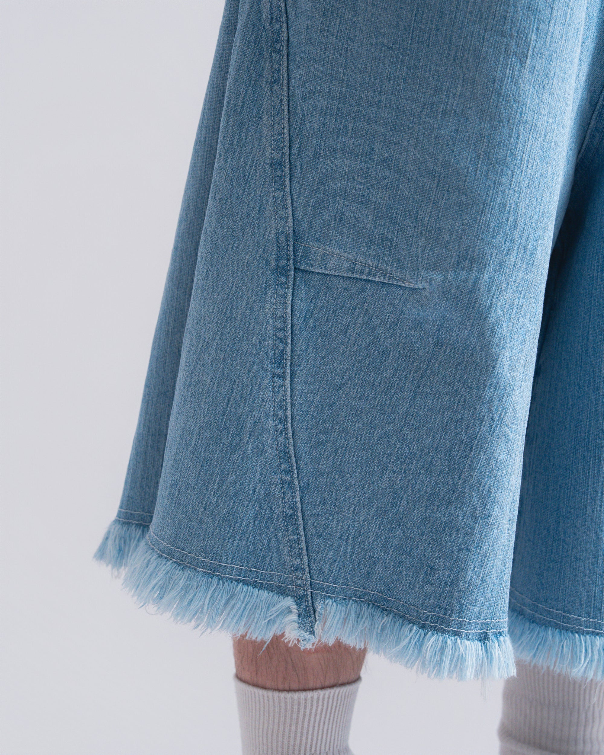 Comfy Balloon Shorts Denim