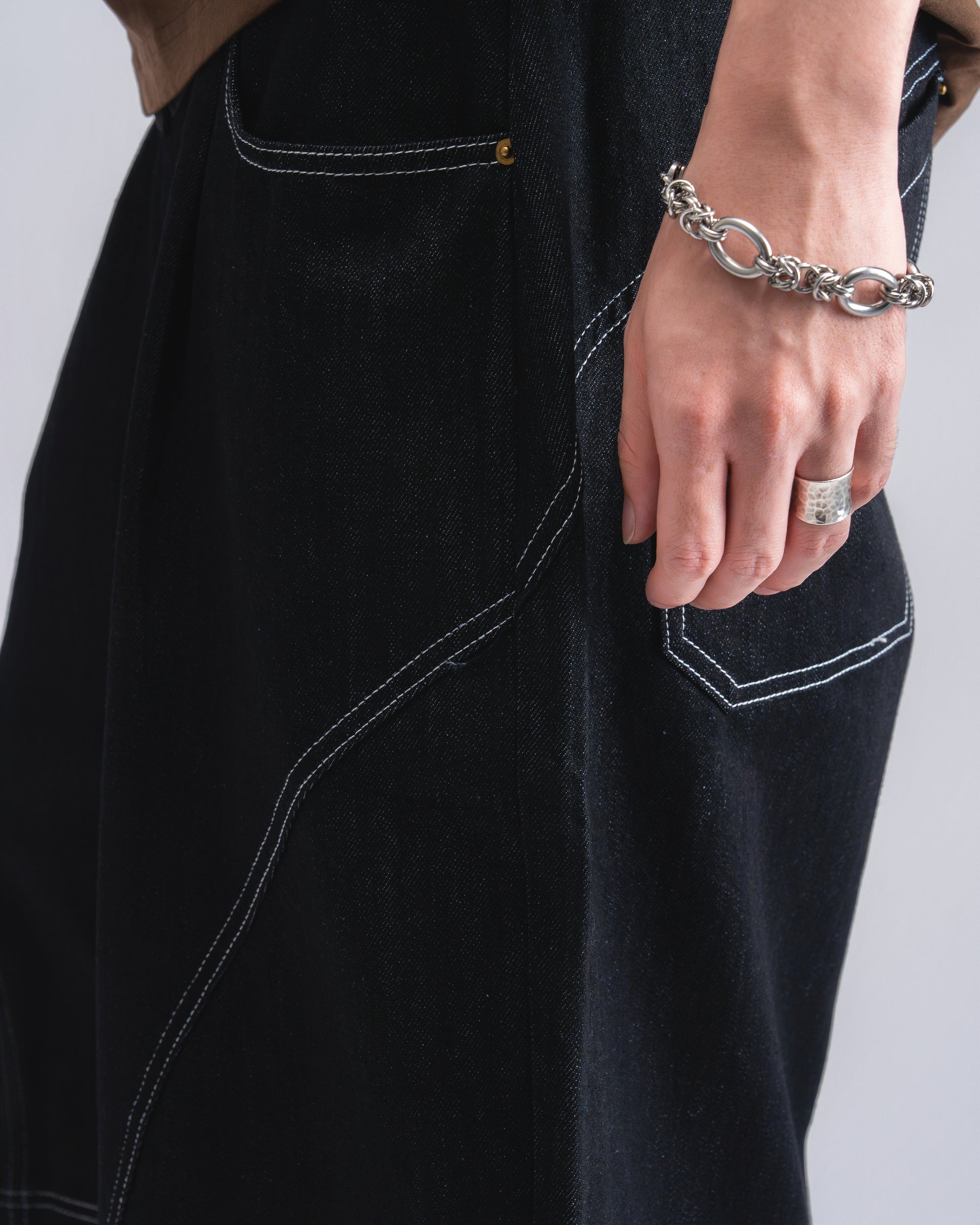 Drift Line Wide Fit Shorts Denim