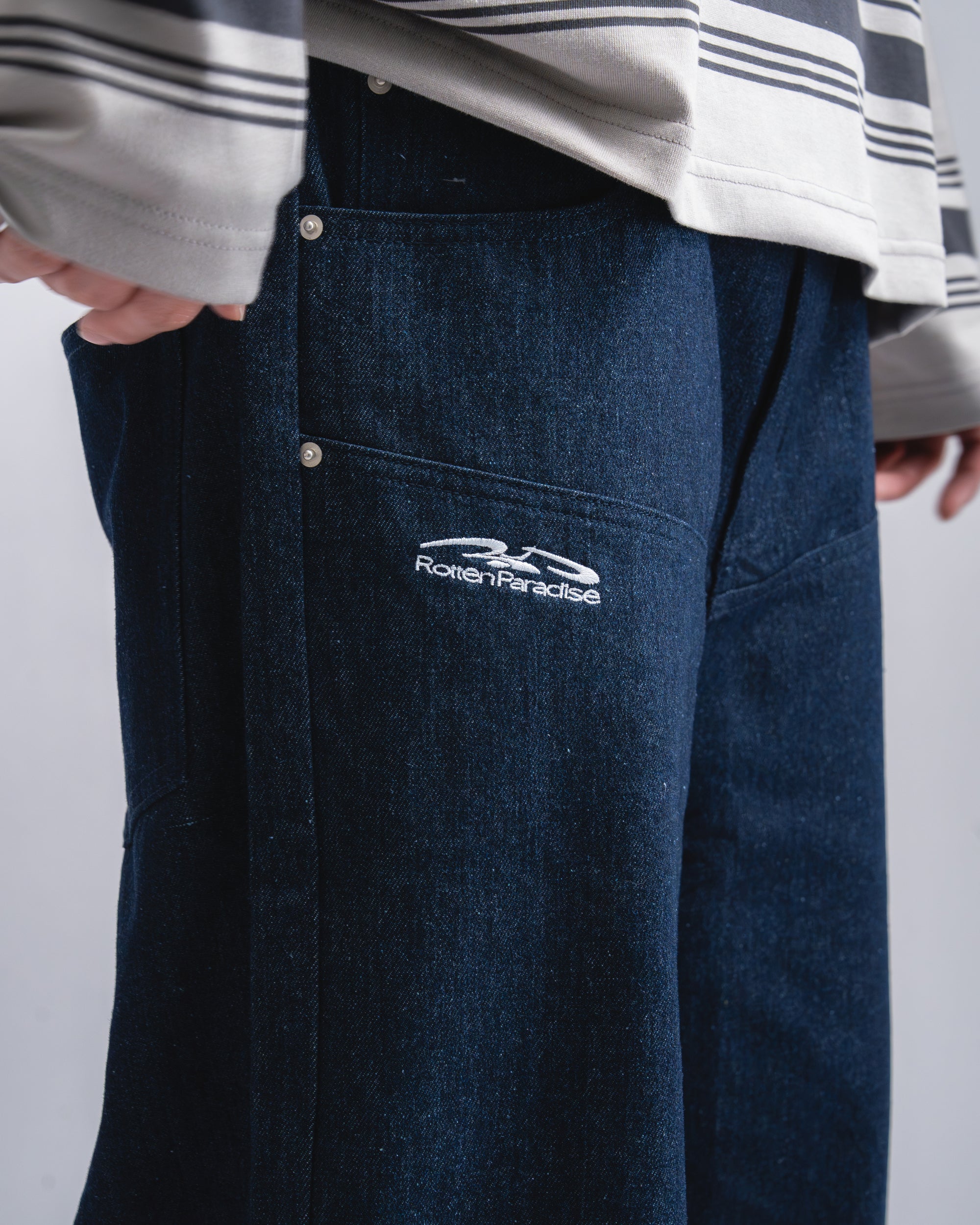 After Hours Flared Jeans Raw Denim