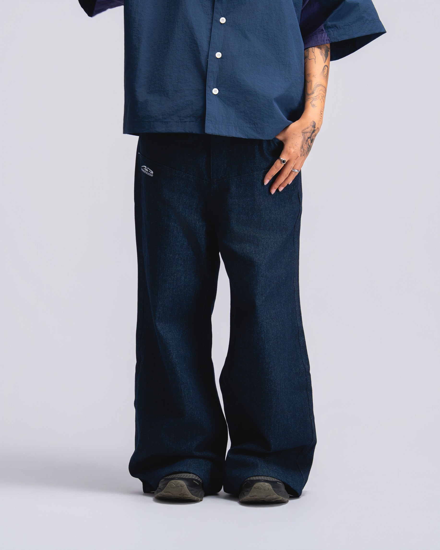 After Hours Flared Jeans Raw Denim