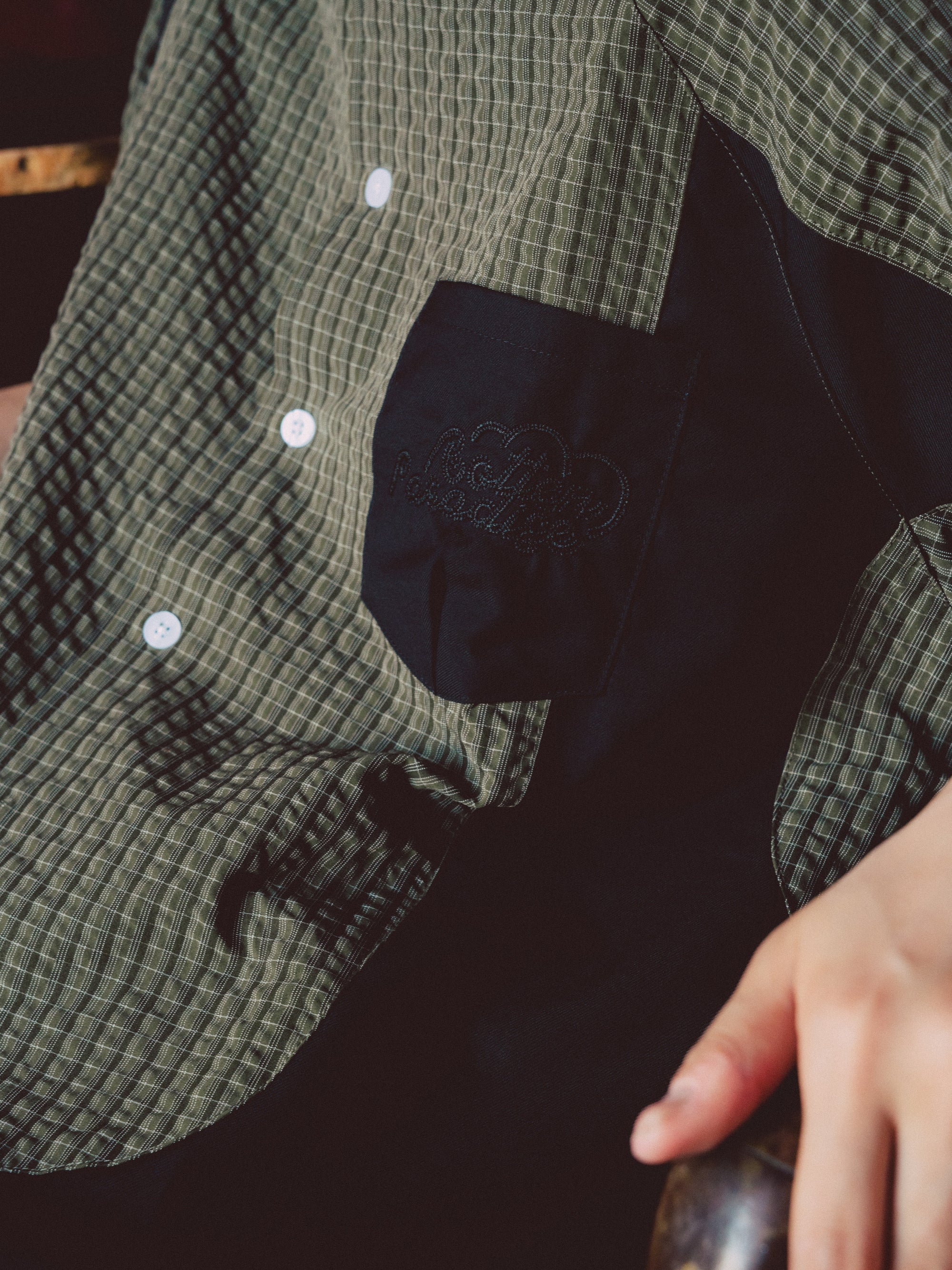 Checkered Boxy Shirt V2 Green