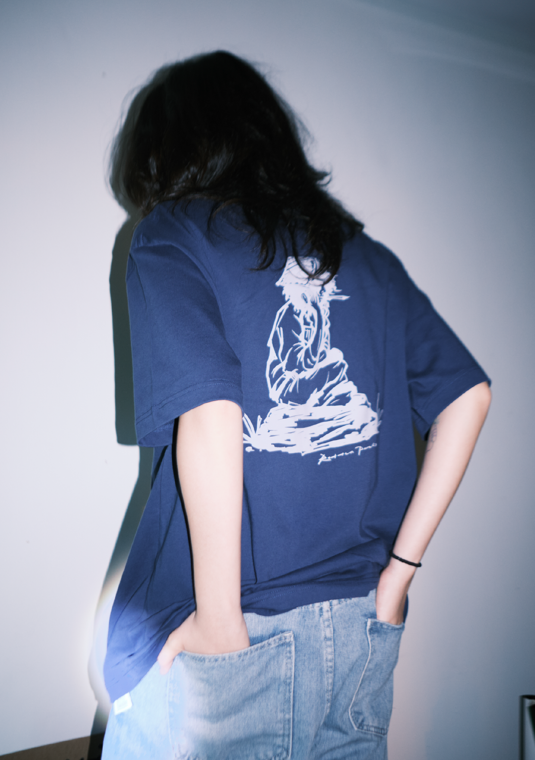 Writer Tee Navy