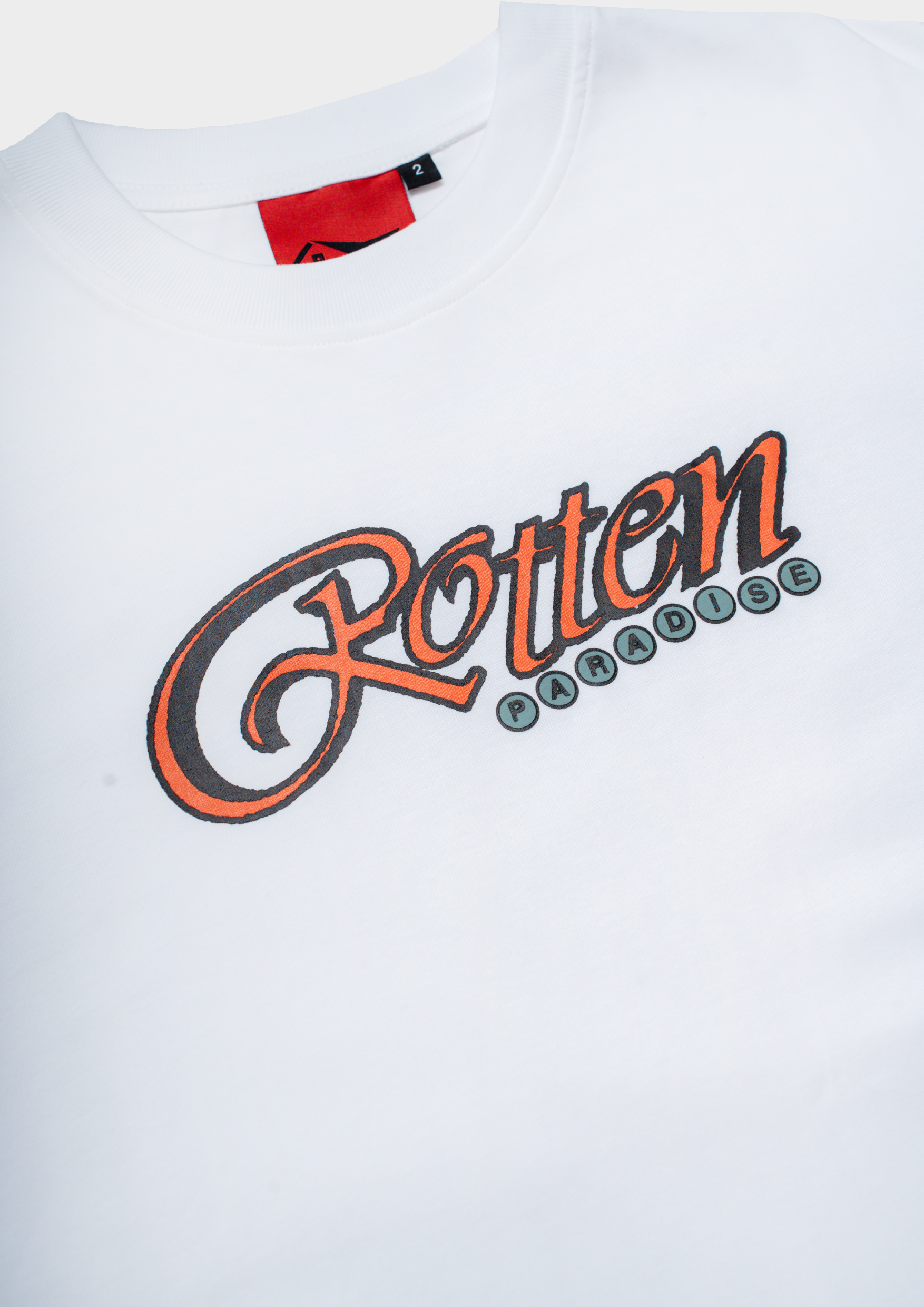 Energy Logo Tee White