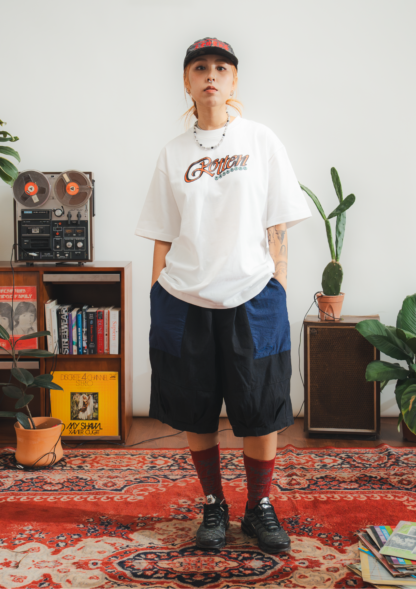 Energy Logo Tee White
