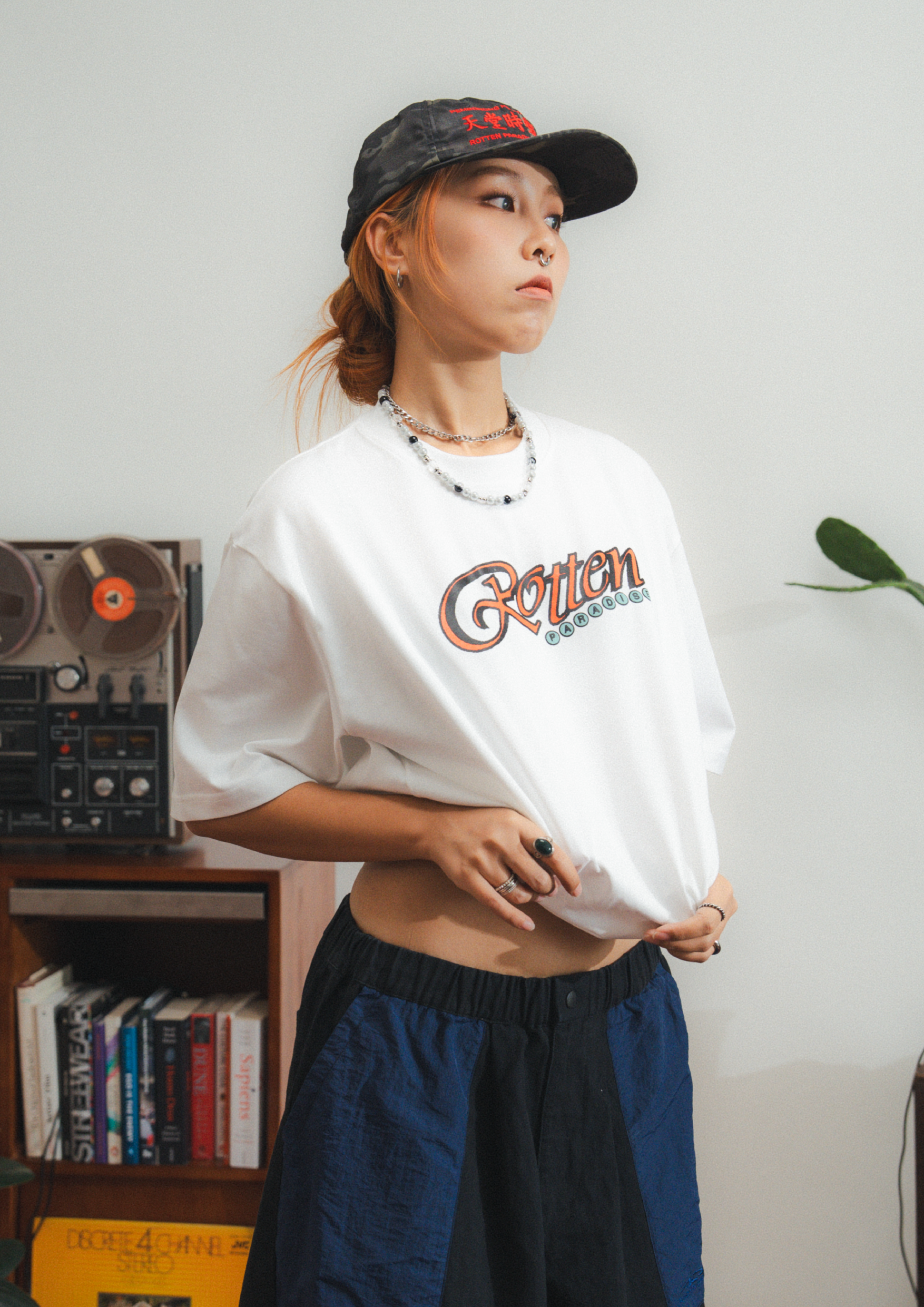 Energy Logo Tee White