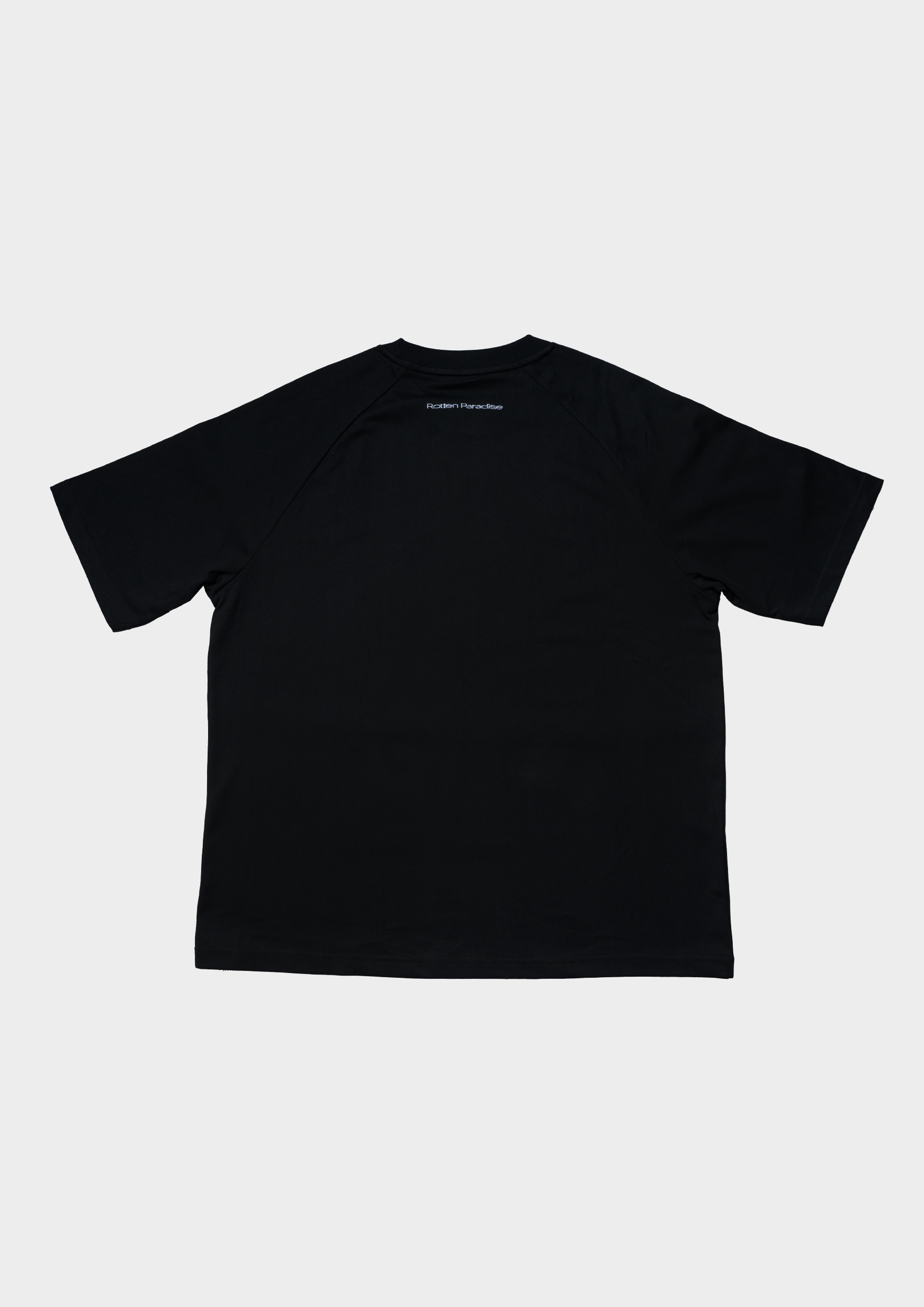 Mini Logo Raglan Tee Black