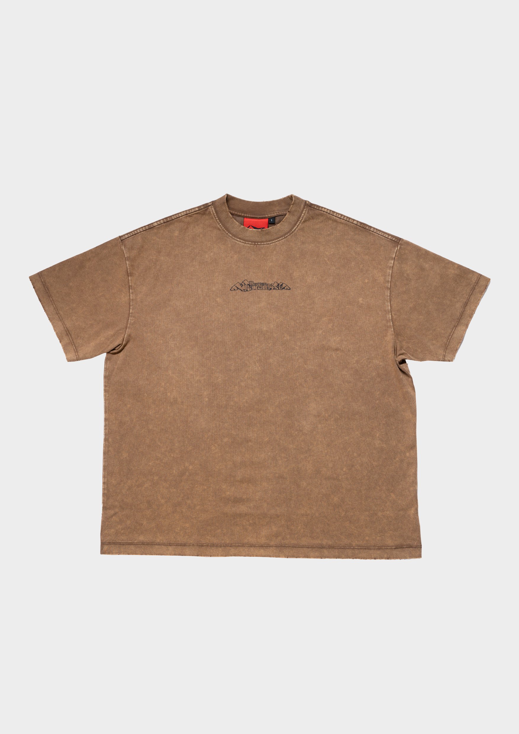 Mountain Tee Washed Brown