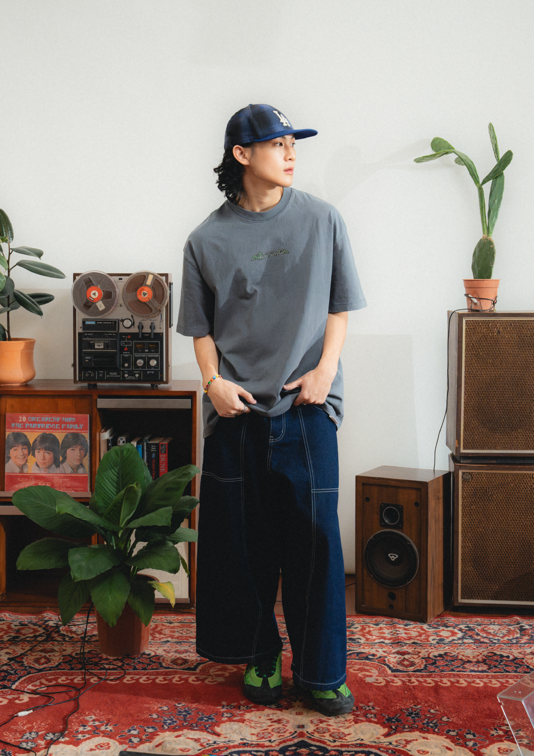 Mountain Tee Washed Grey