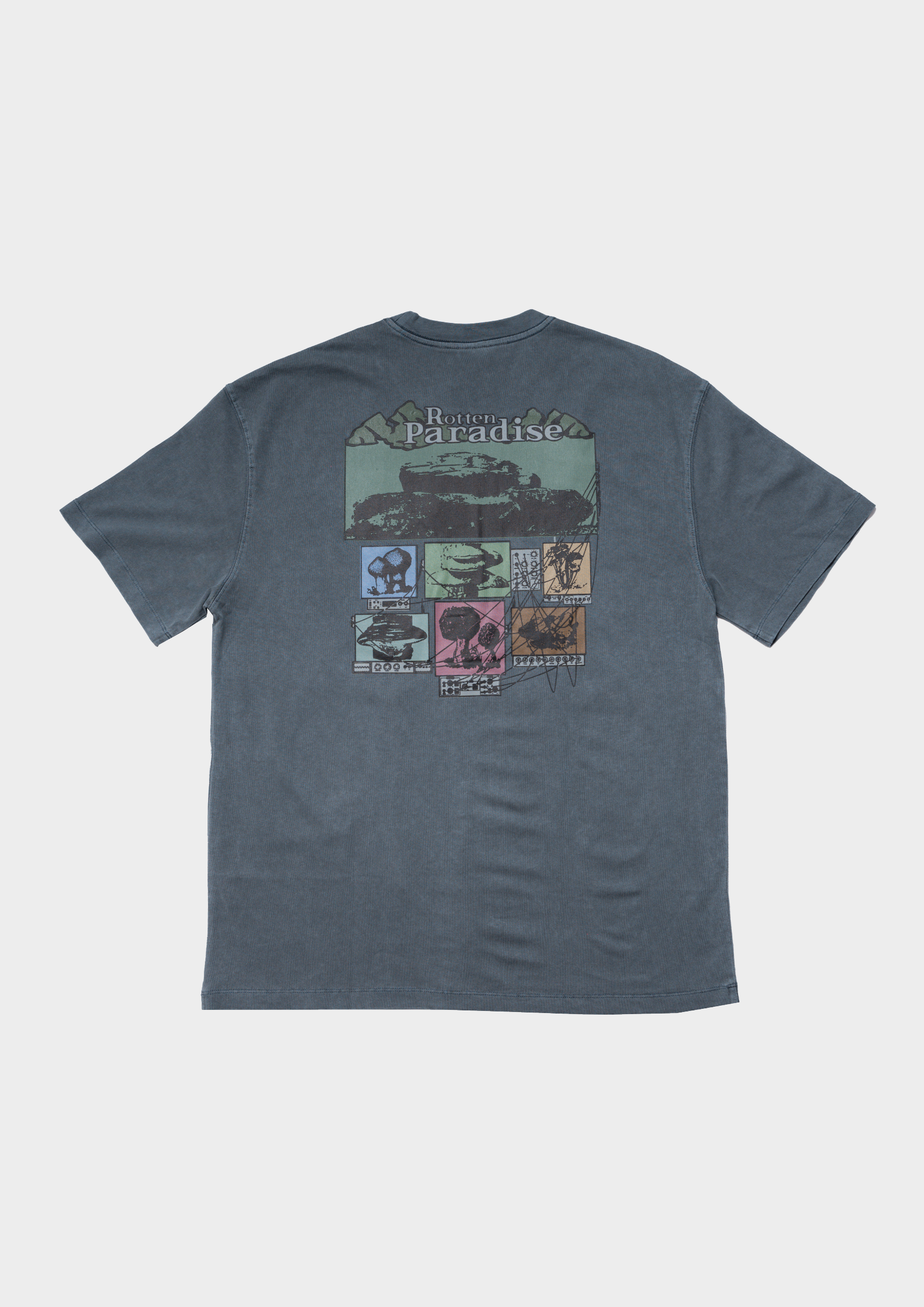 Mountain Tee Washed Grey