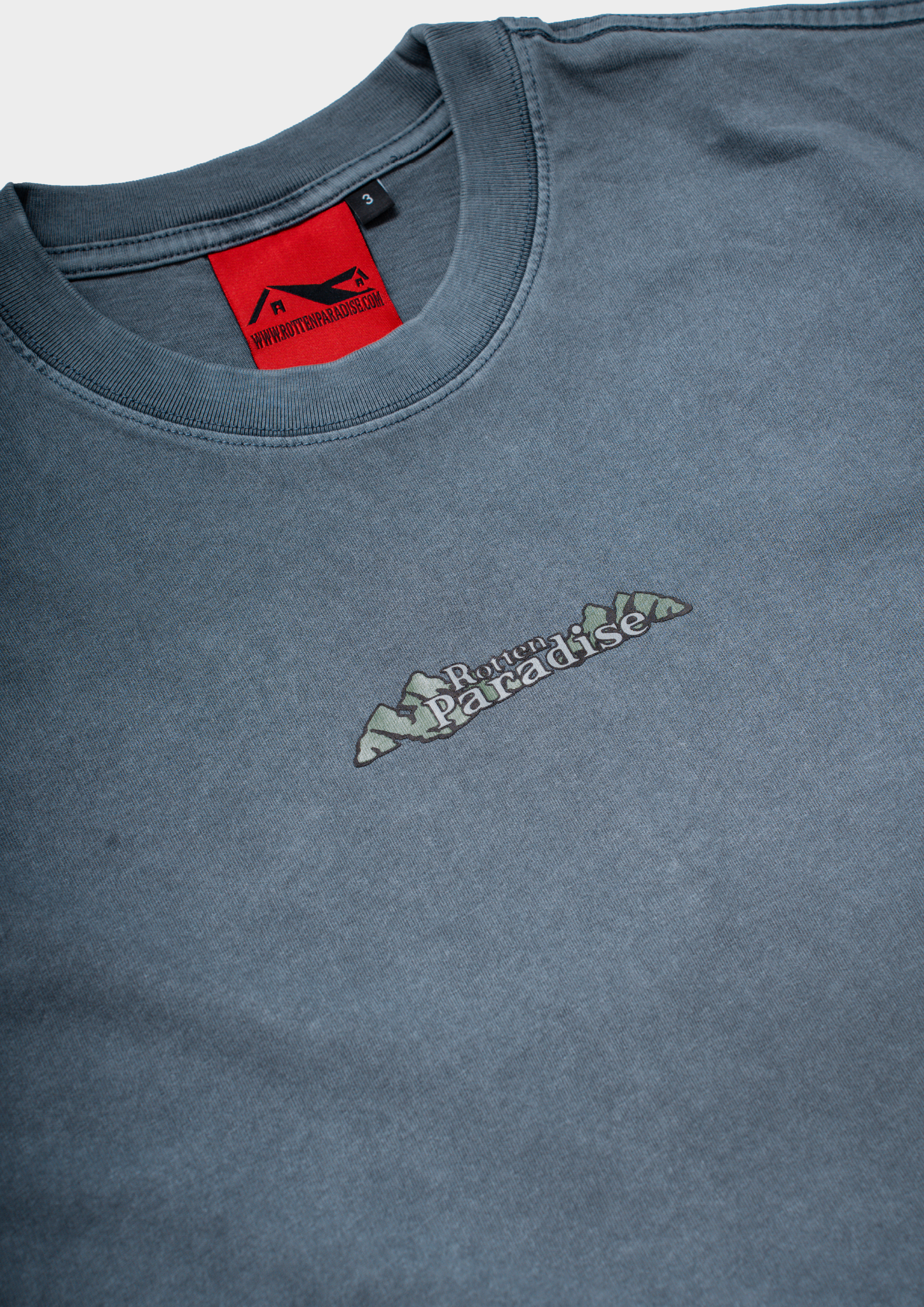 Mountain Tee Washed Grey