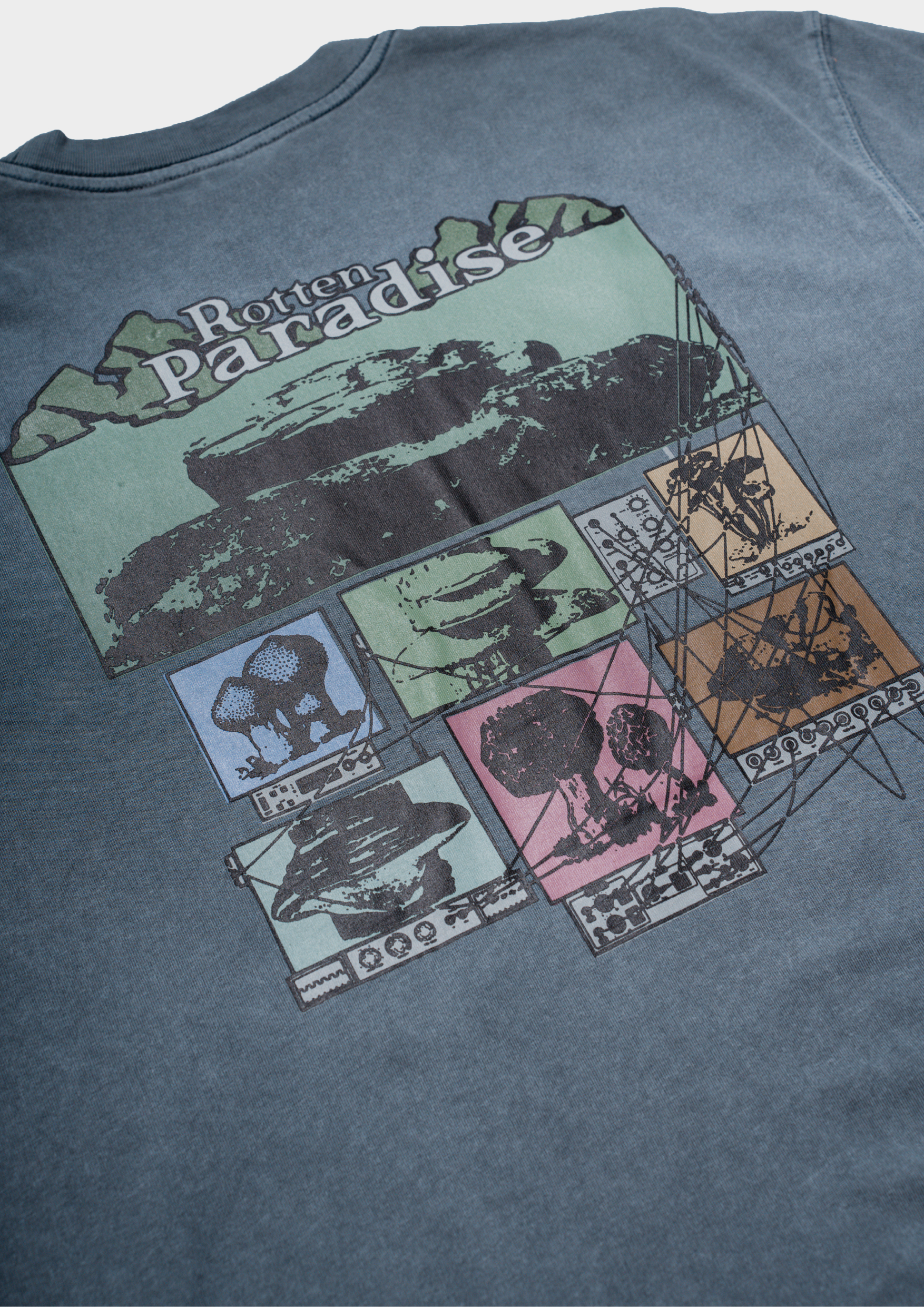 Mountain Tee Washed Grey