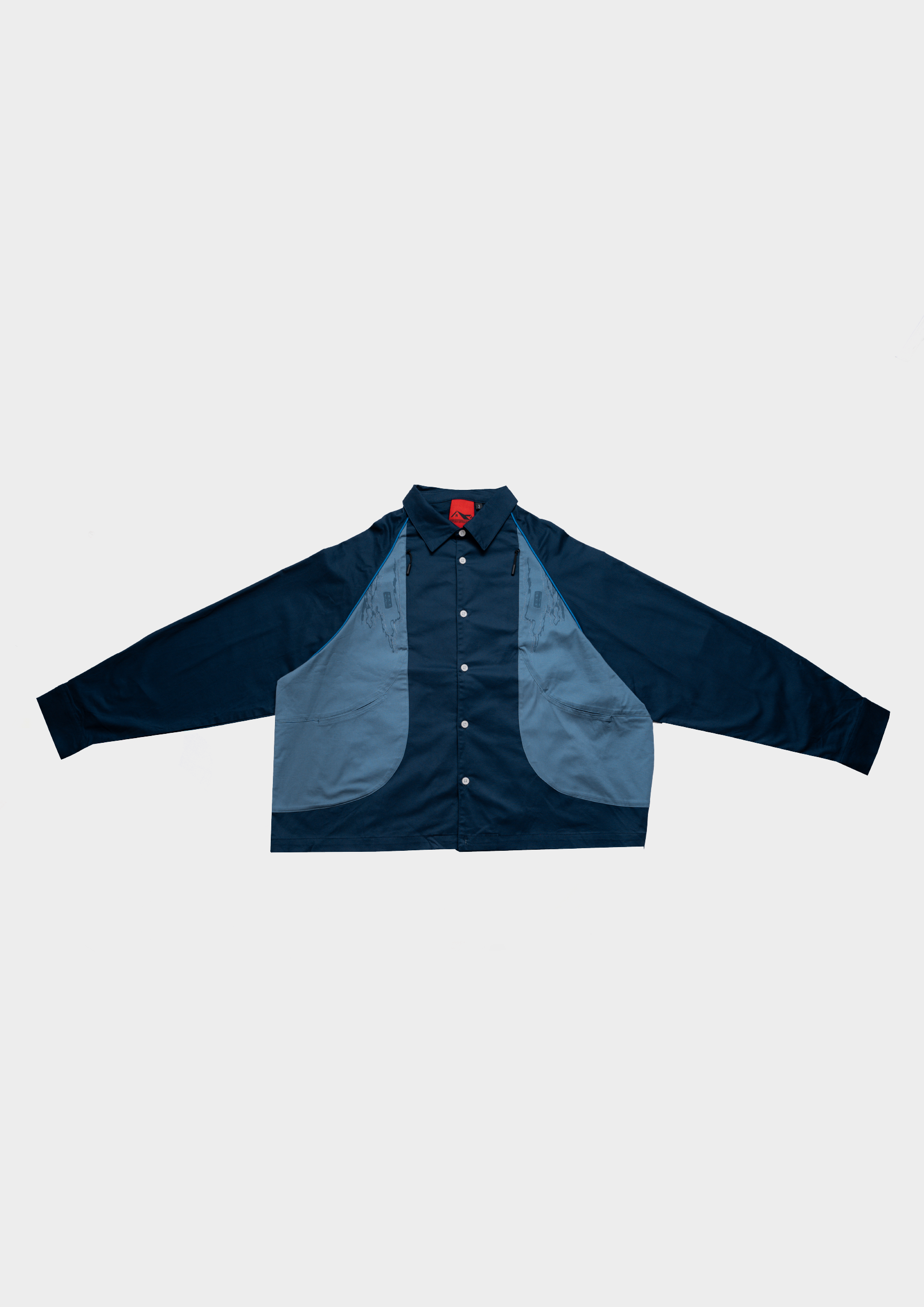 Speaker L/S Shirt Blue