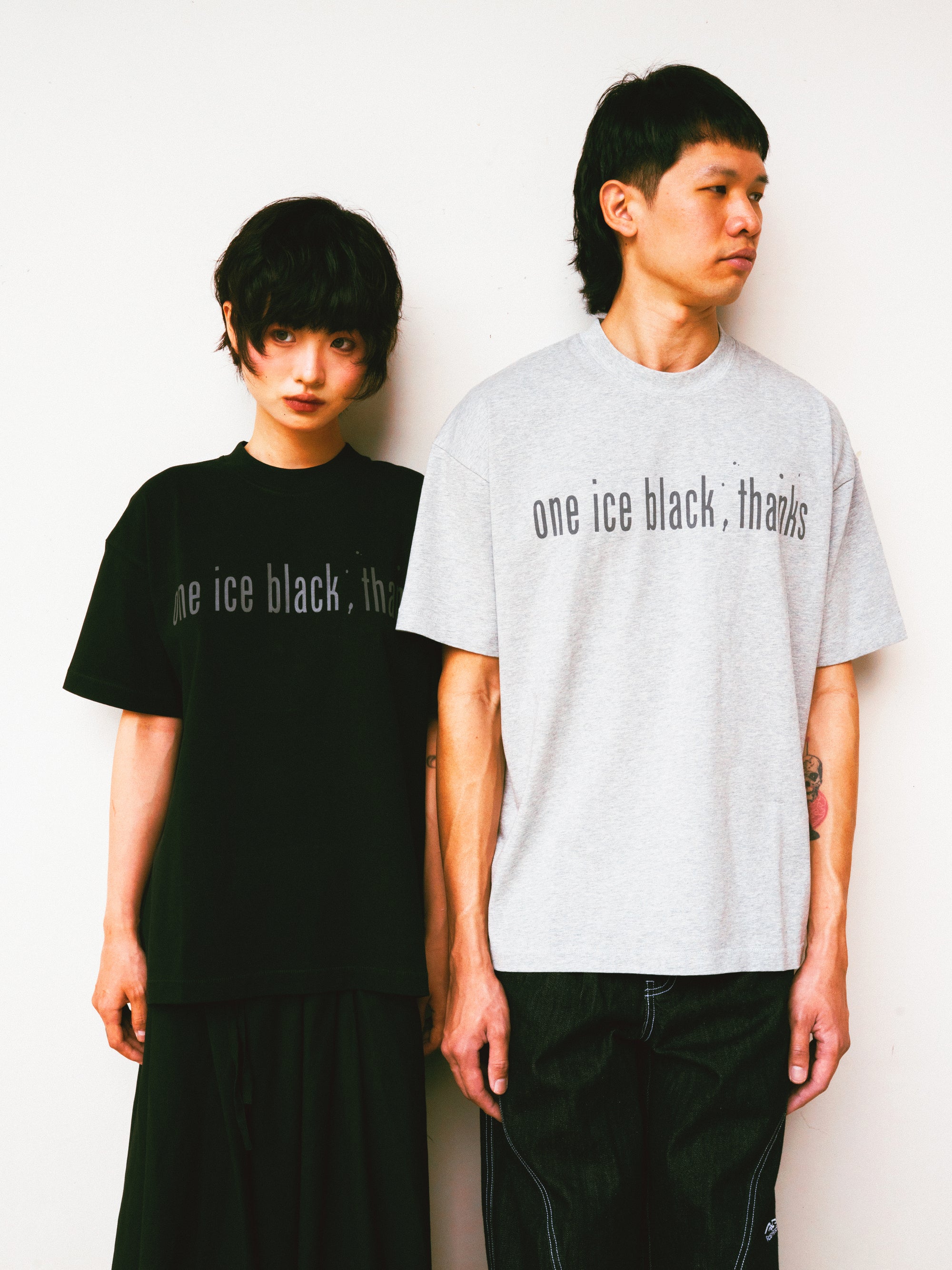 Ice Black Tee Grey