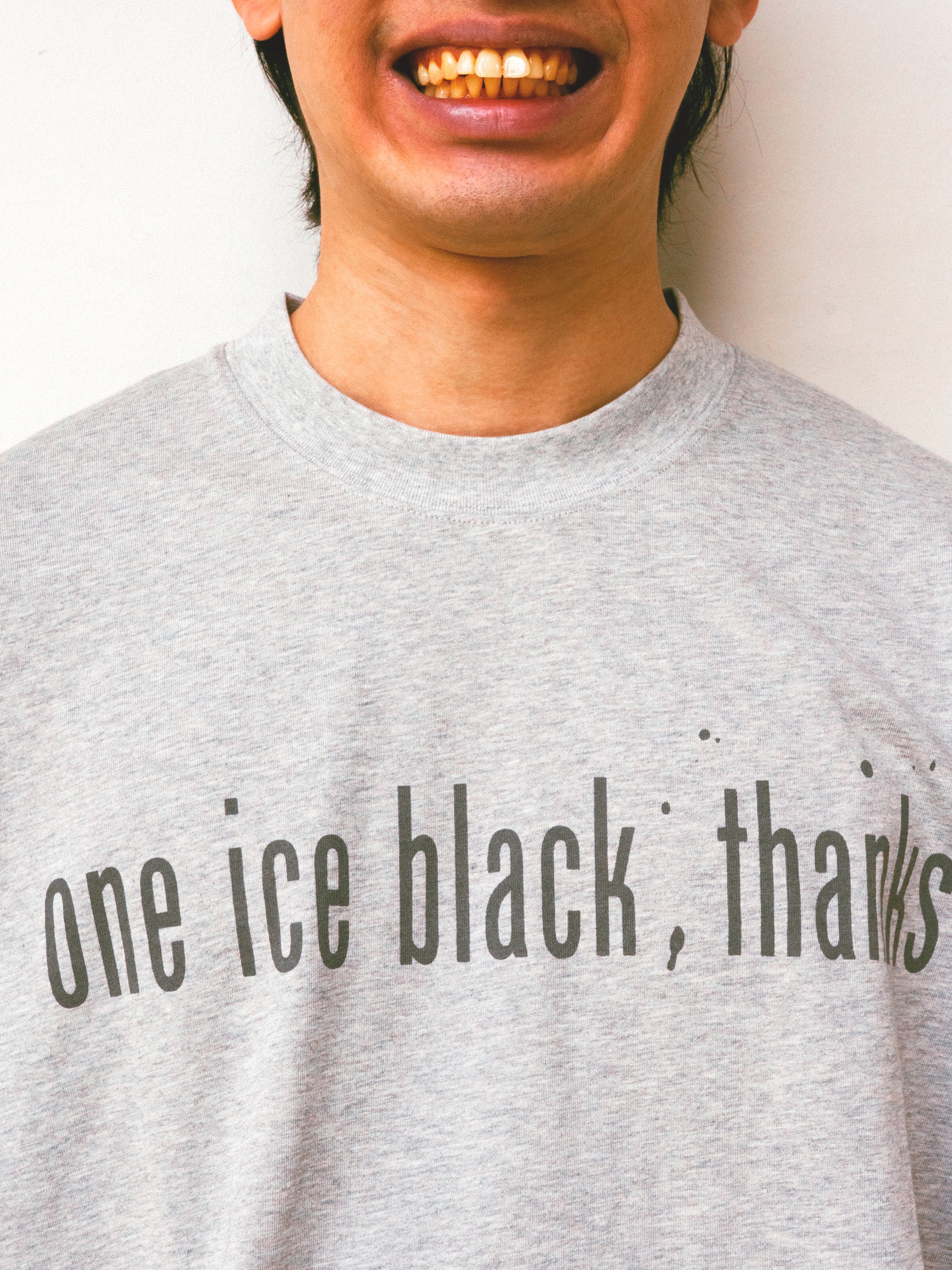 Ice Black Tee Grey