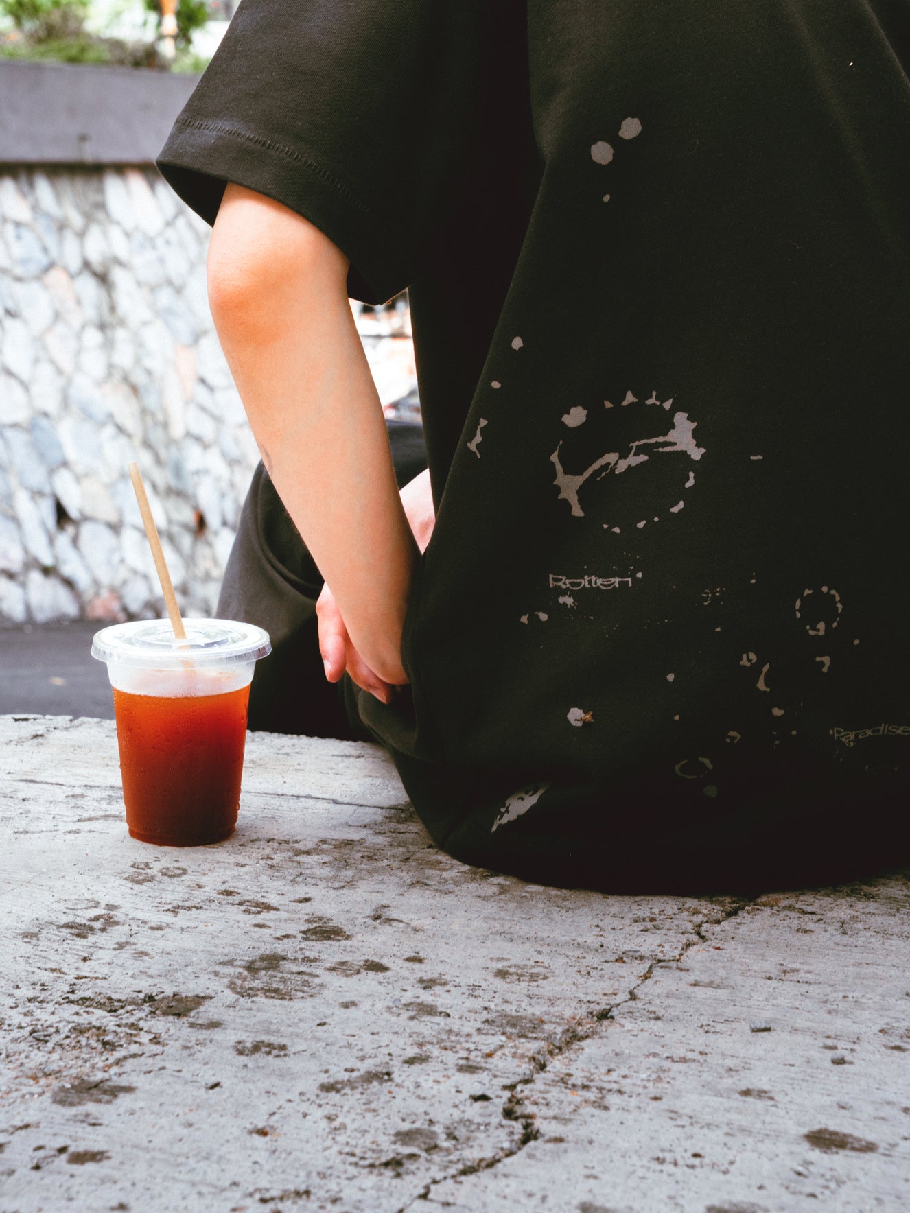 Ice Black Tee Black