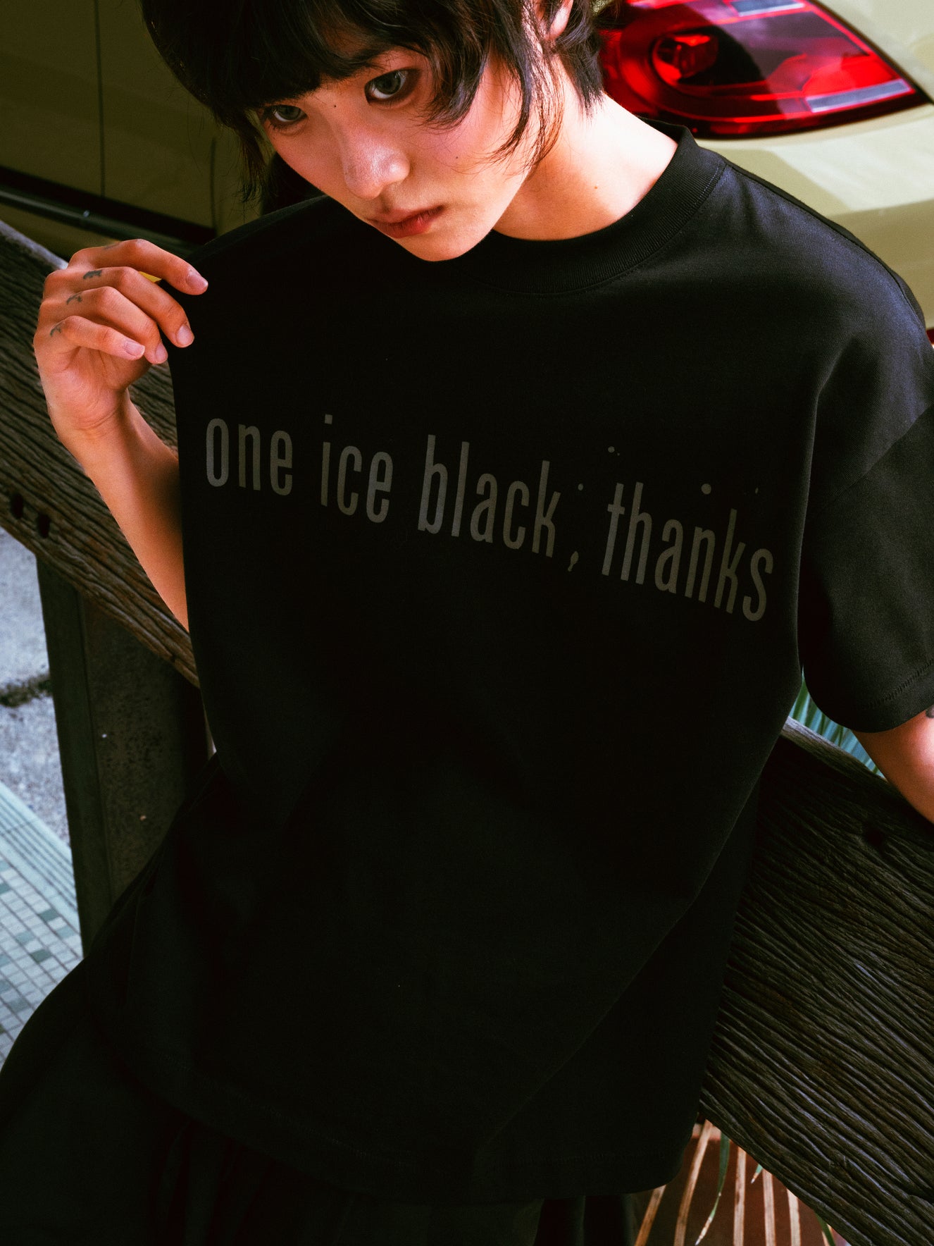 Ice Black Tee Black