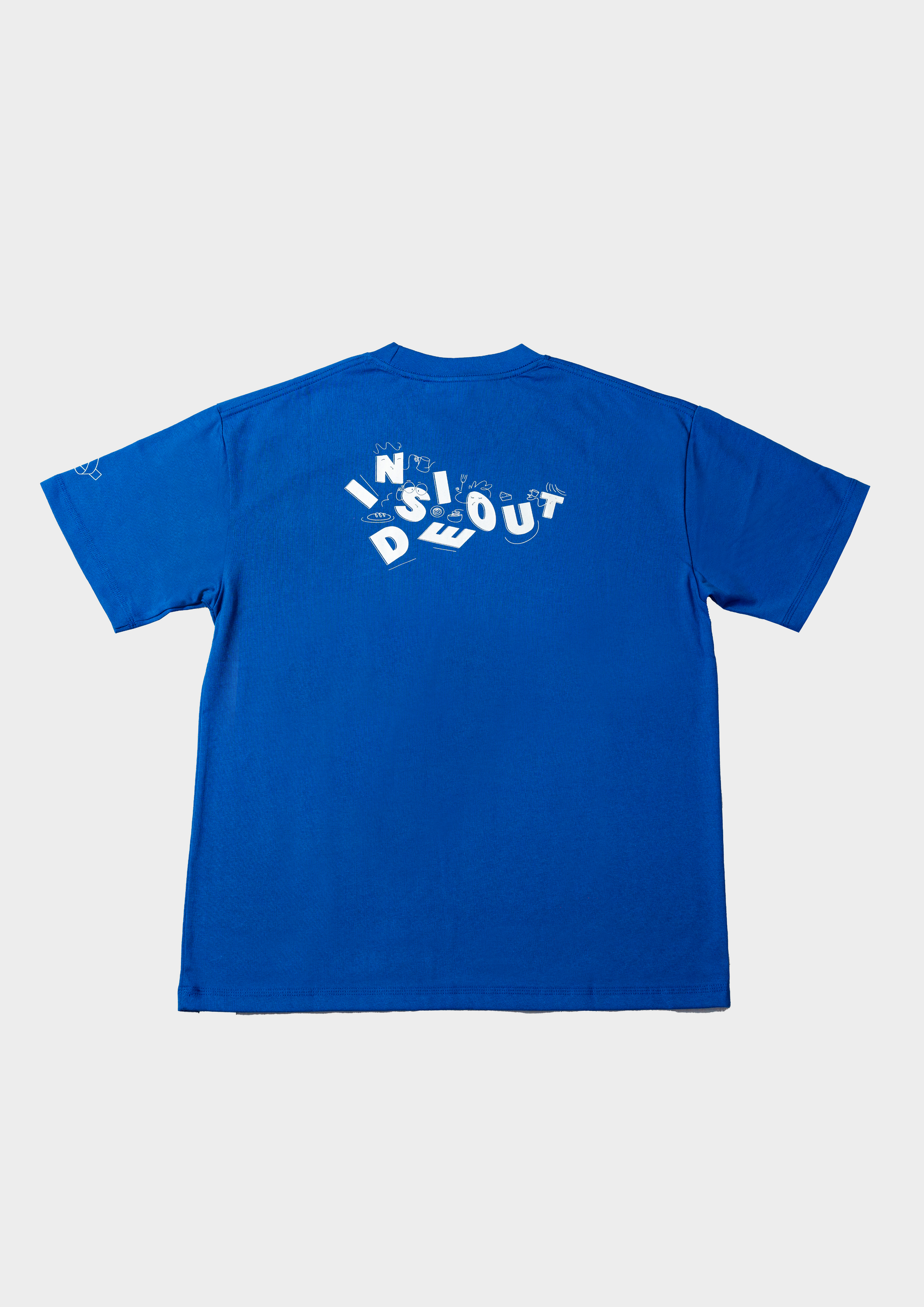 (Rotten Paradise x Inside Out) Staff Tee Blue