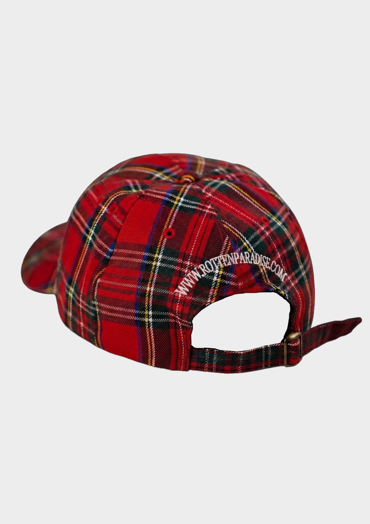 Trading Cap Plaid Red