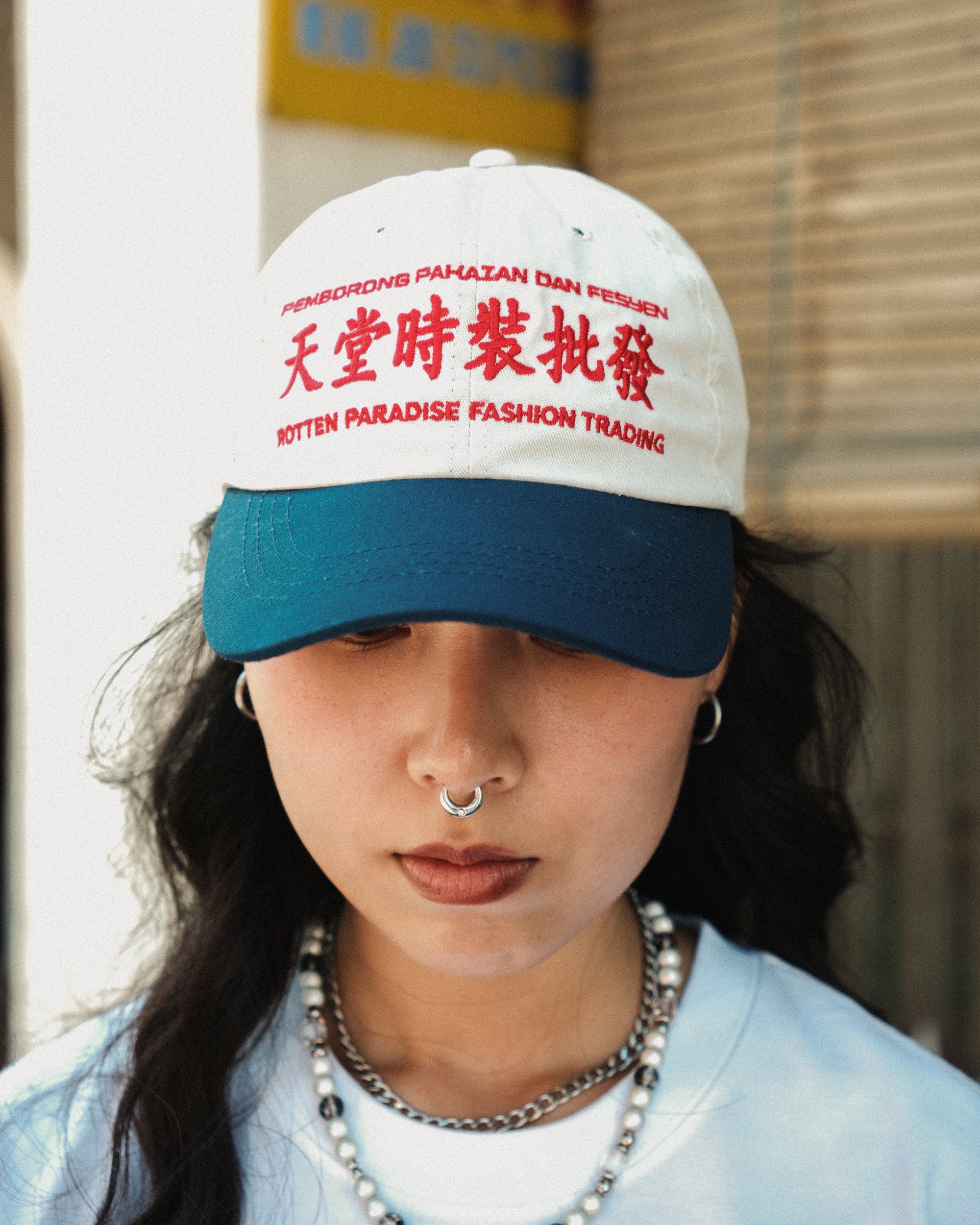 Trading Cap Sky Blue